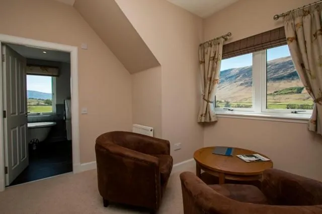 Seating area in Glen Clova Hotel & Luxury Lodges