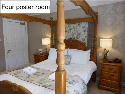 Bed in Glen Clova Hotel & Luxury Lodges