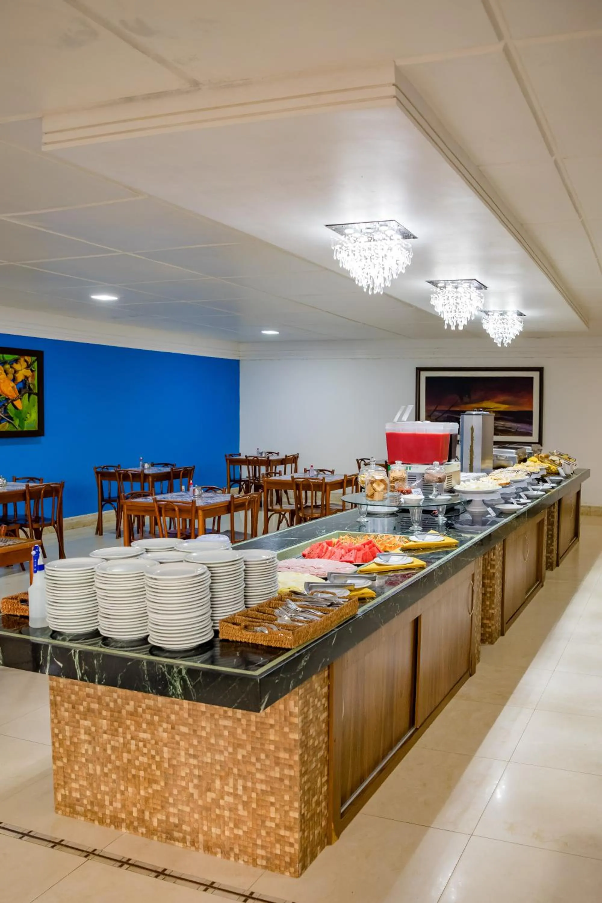 Buffet breakfast in Casa Blanca Park Hotel