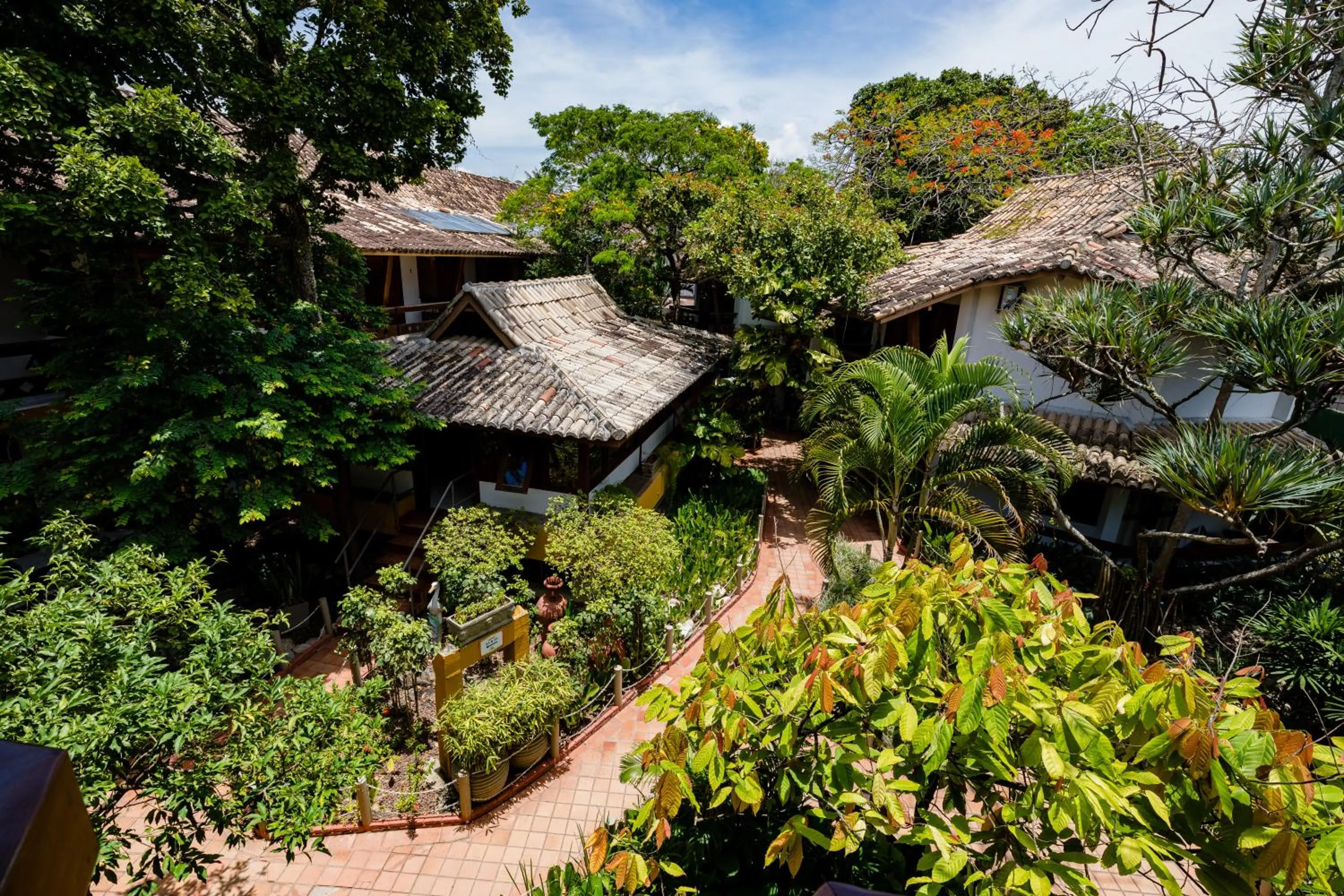Garden view in Casa Blanca Park Hotel