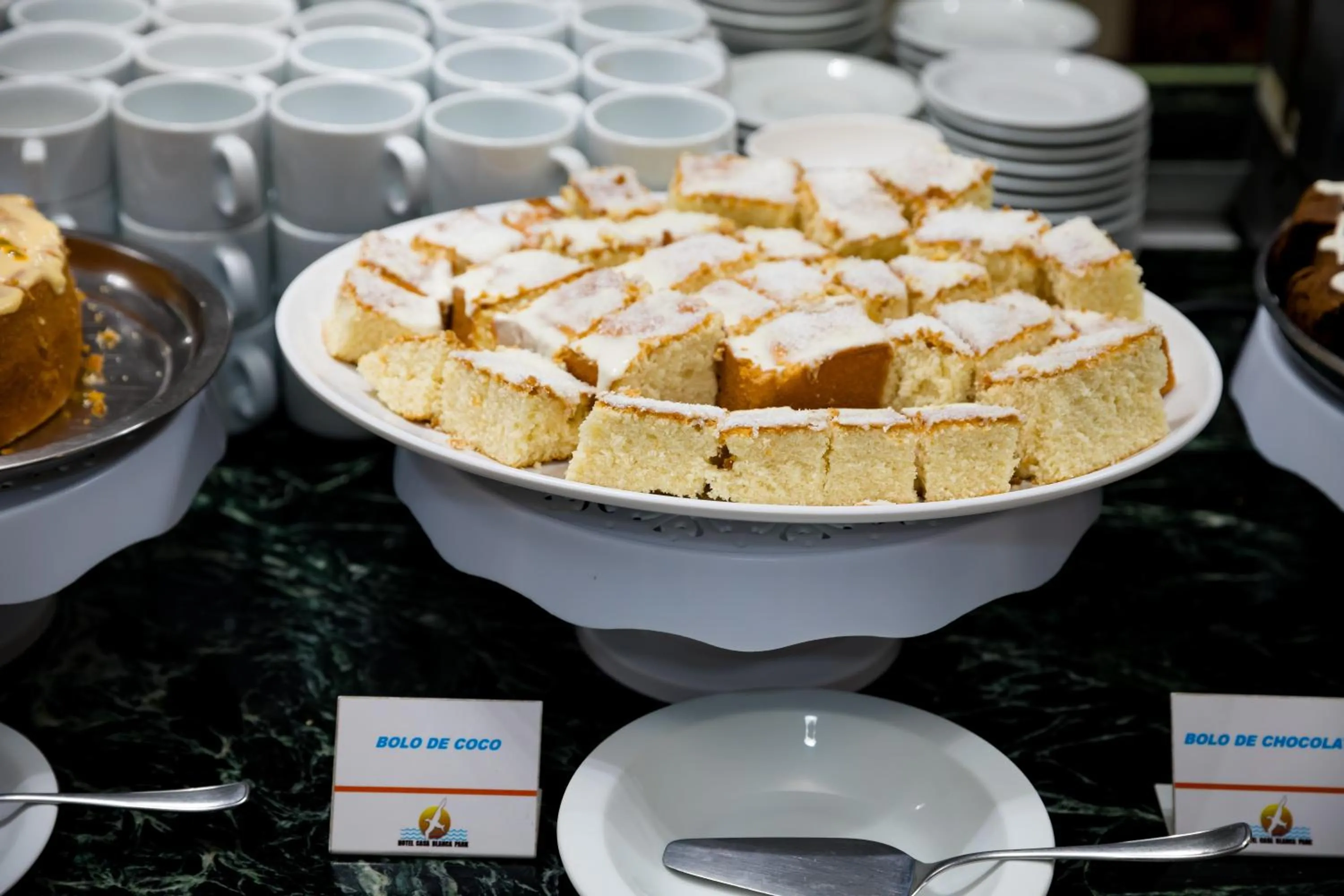 Buffet breakfast in Casa Blanca Park Hotel