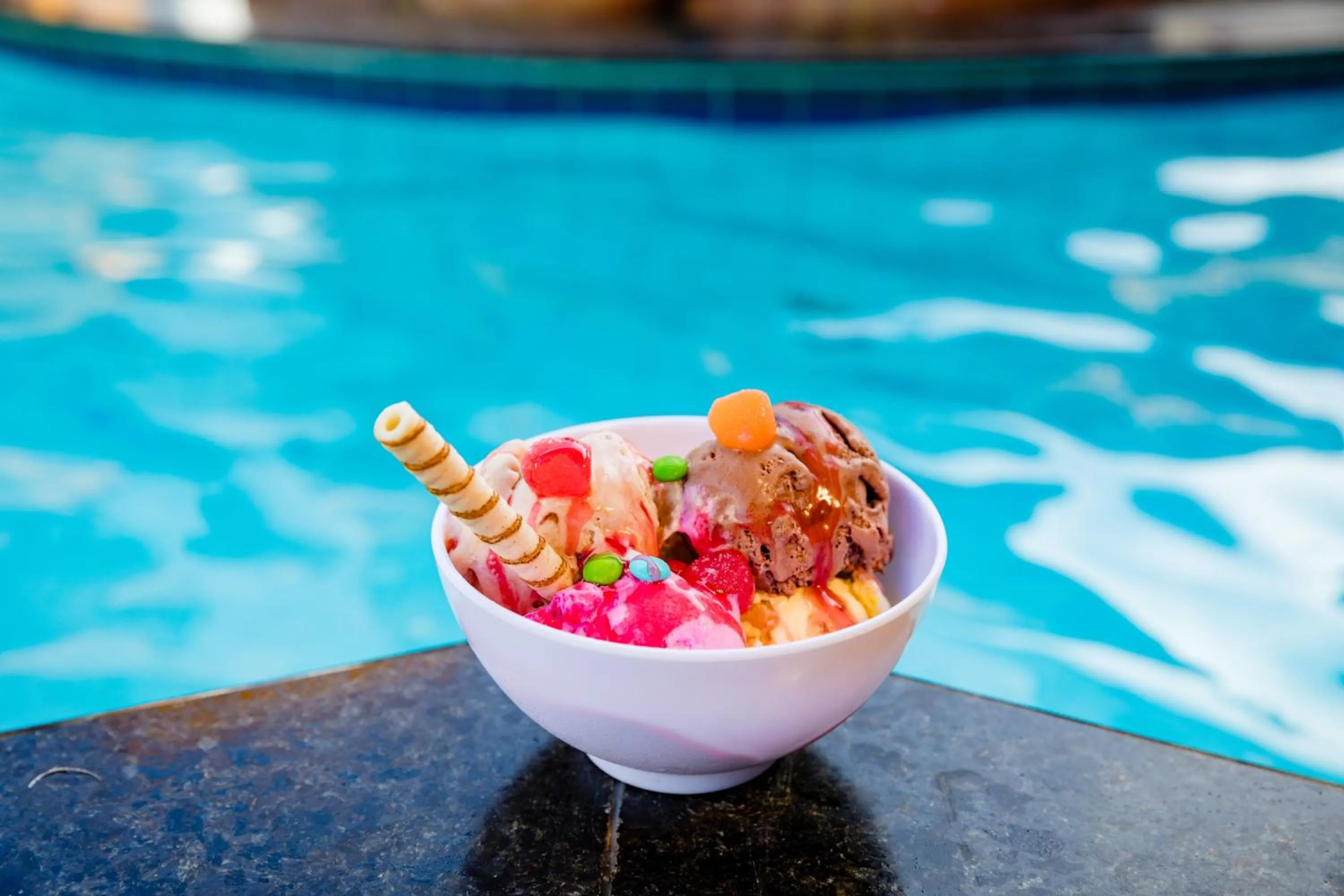 Food and drinks in Casa Blanca Park Hotel