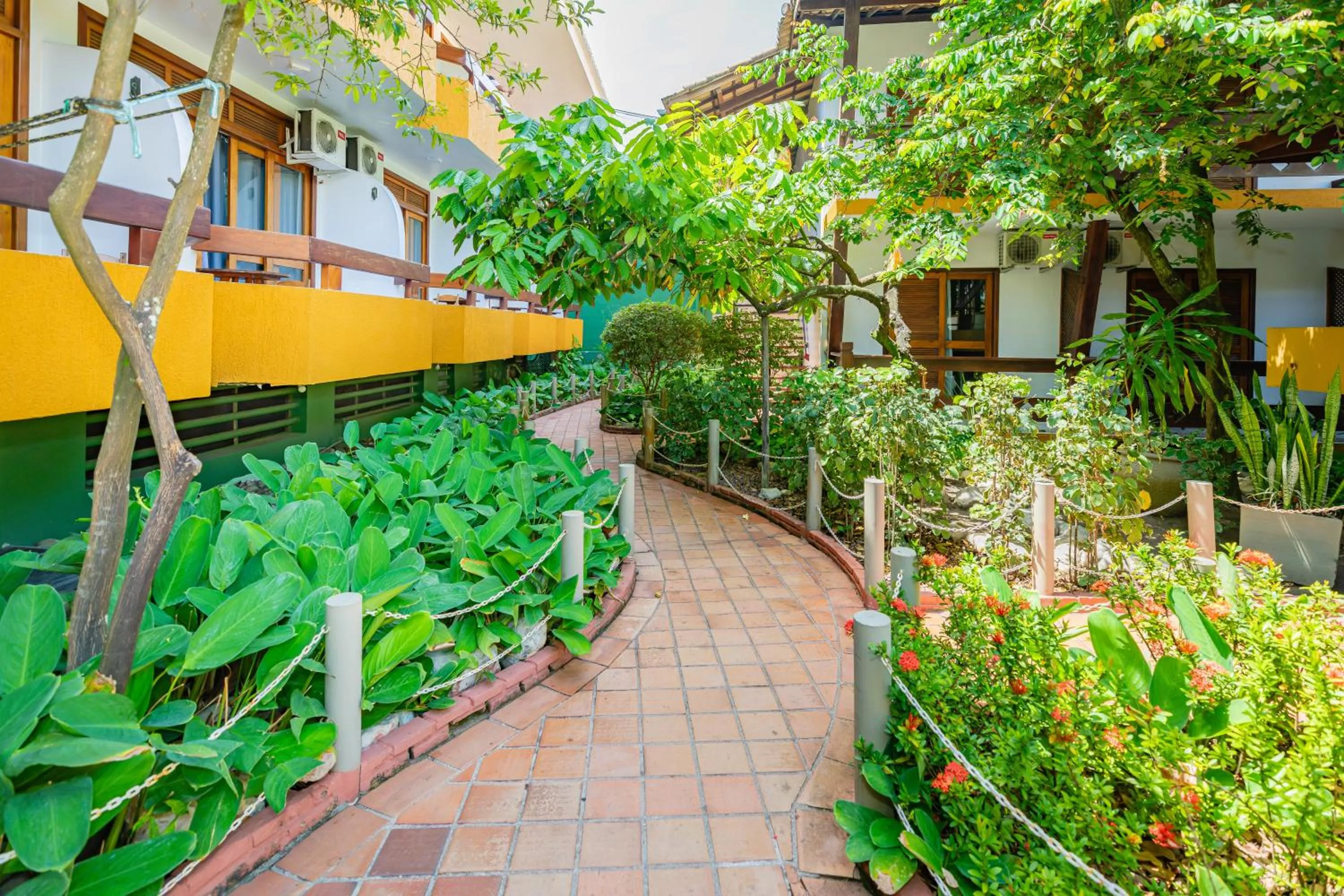 Garden view in Casa Blanca Park Hotel