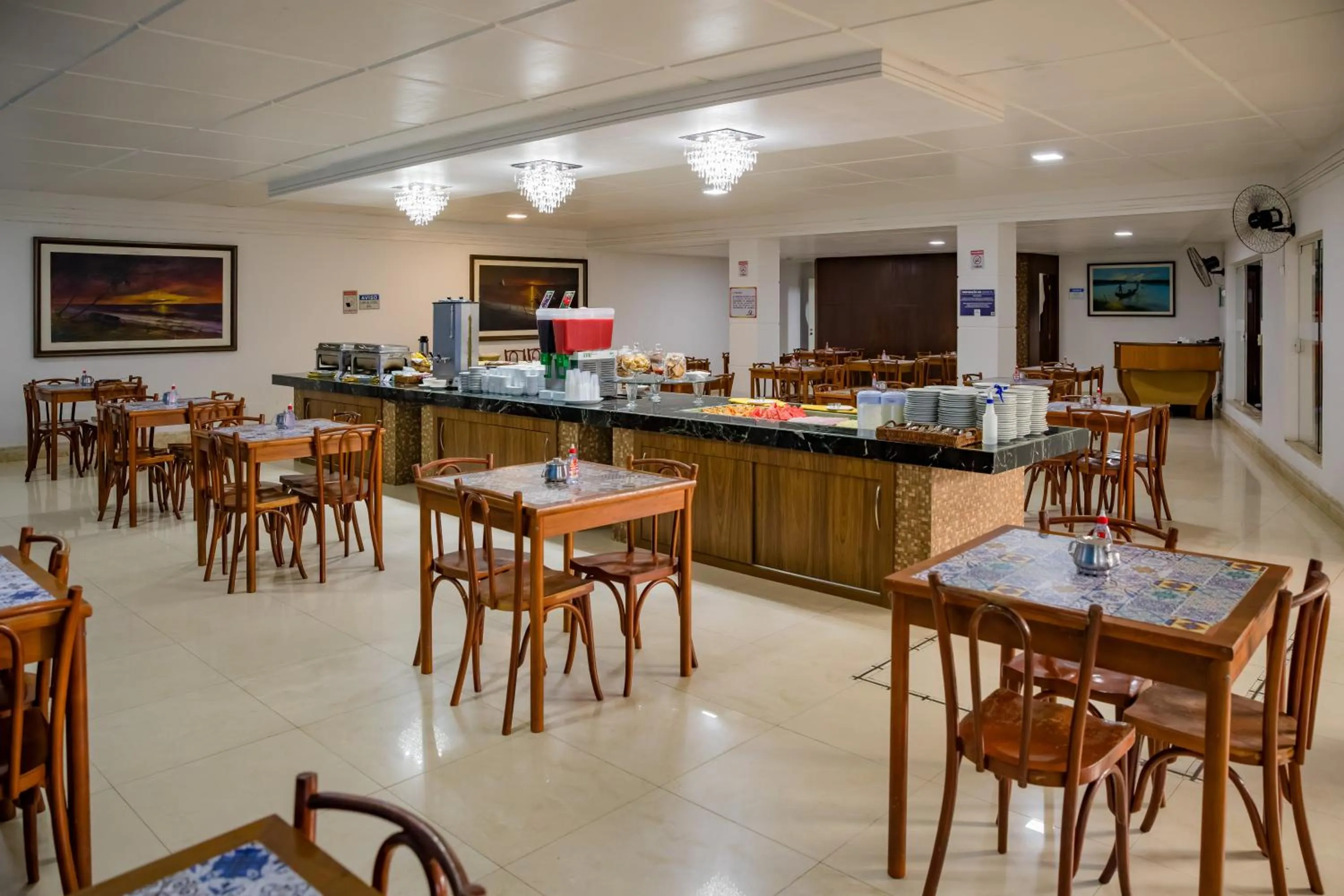 Buffet breakfast in Casa Blanca Park Hotel