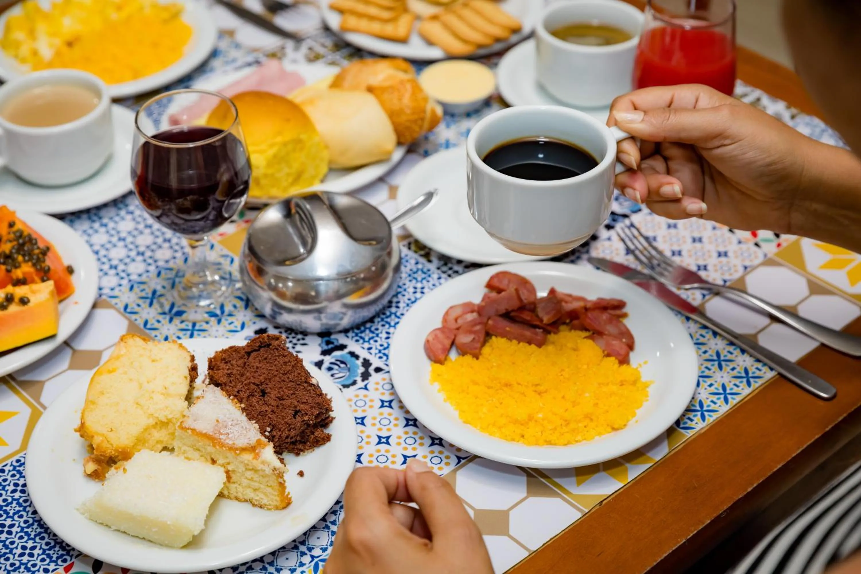 Breakfast in Casa Blanca Park Hotel