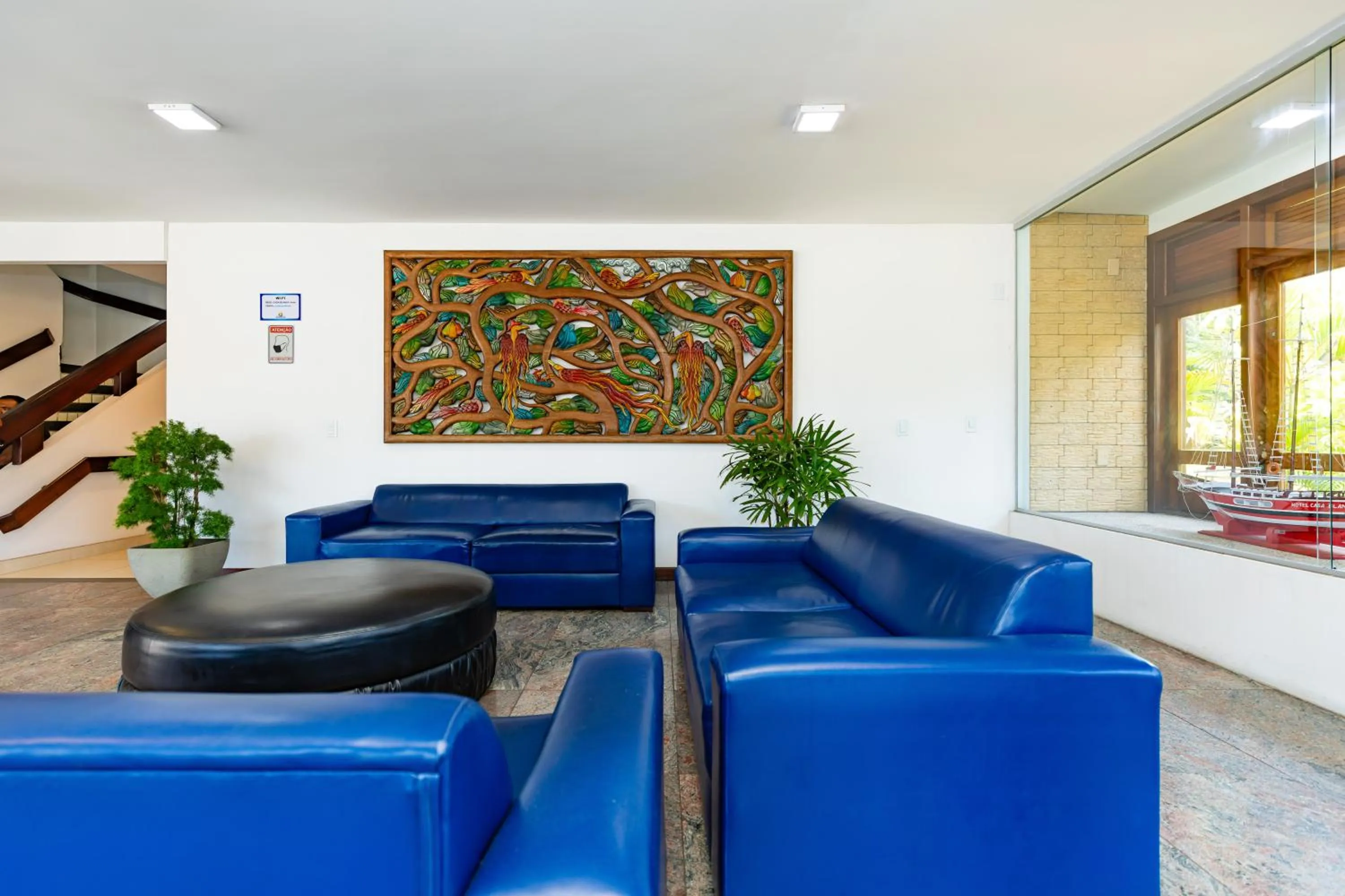 Seating area in Casa Blanca Park Hotel