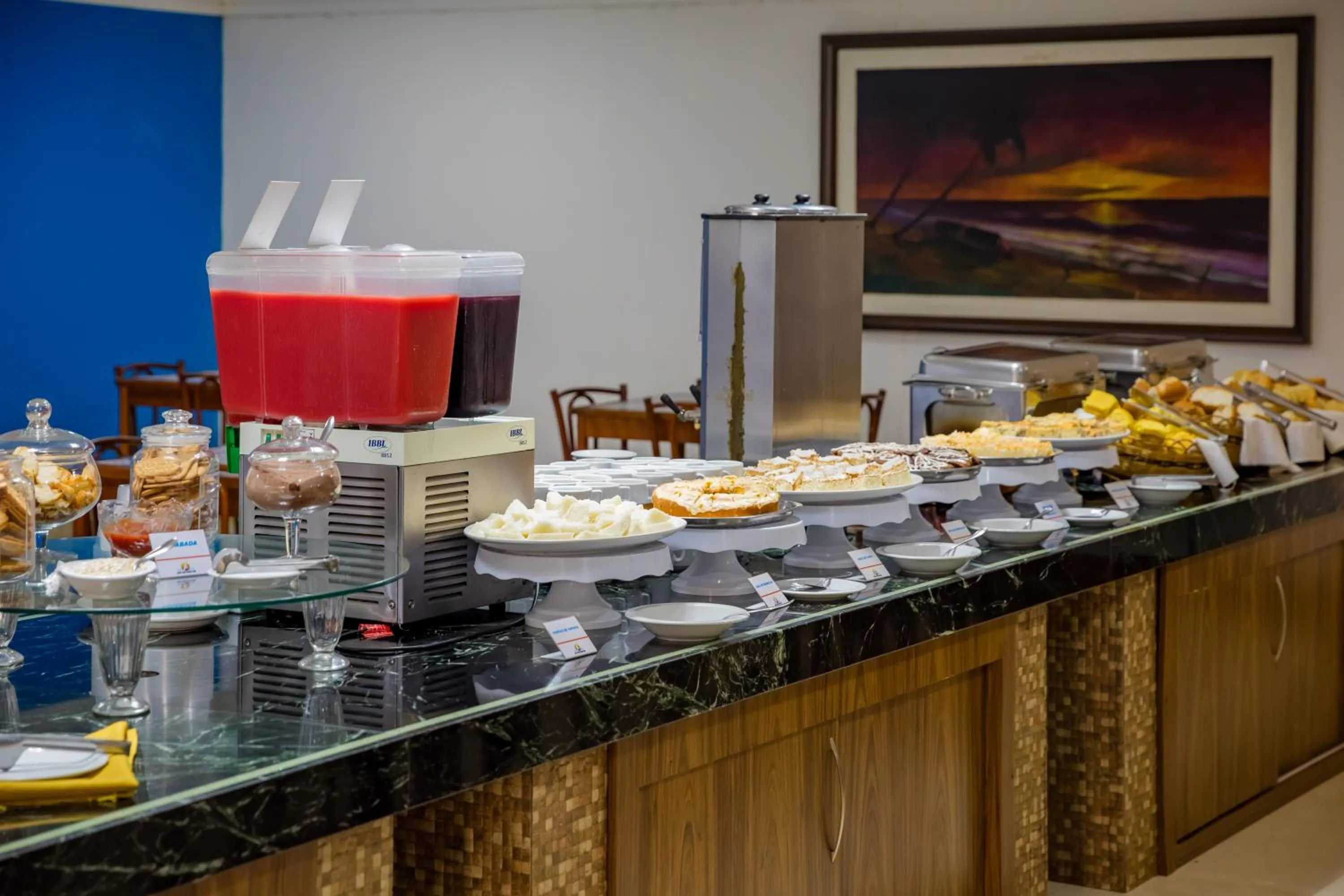 Buffet breakfast in Casa Blanca Park Hotel