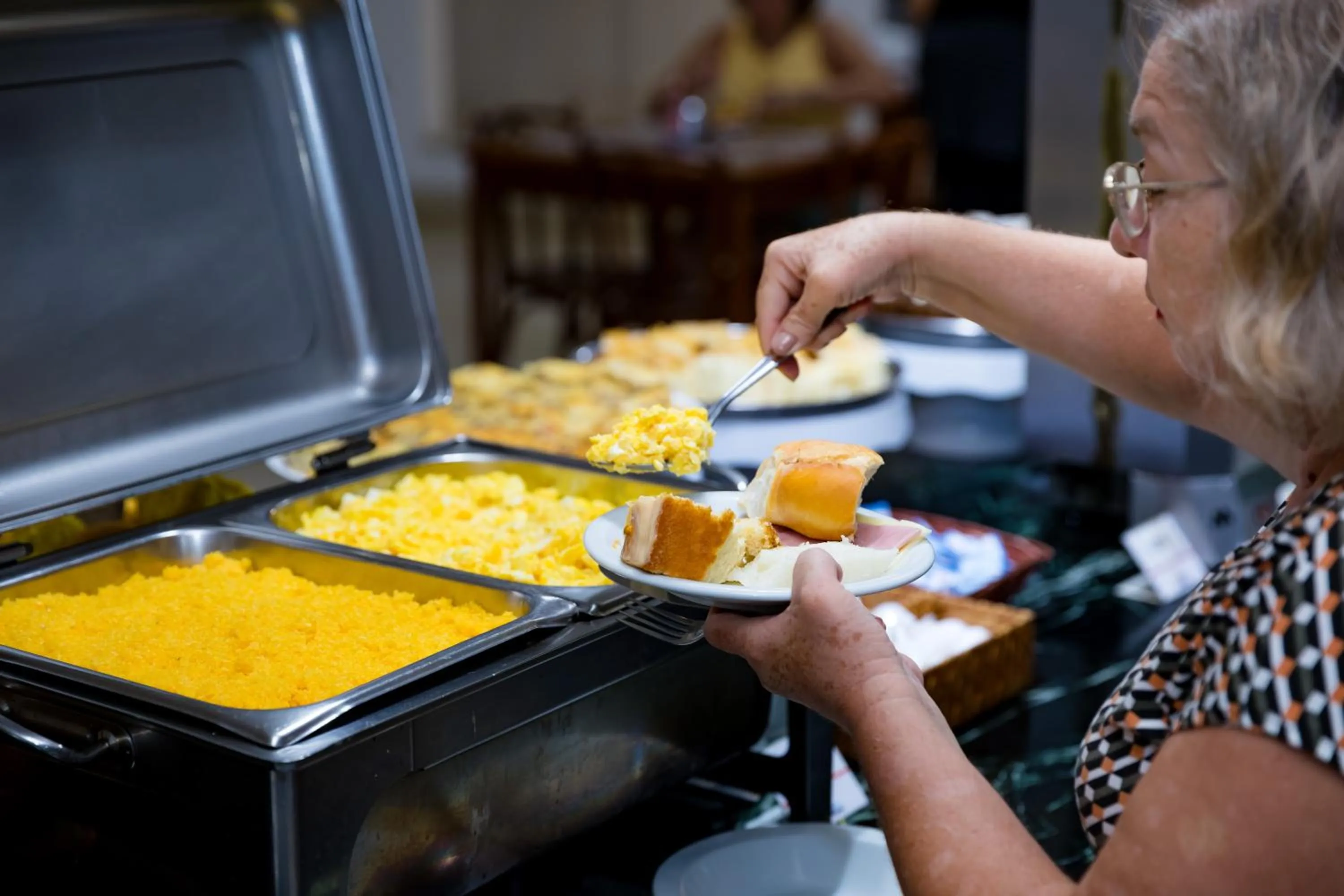 Buffet breakfast in Casa Blanca Park Hotel