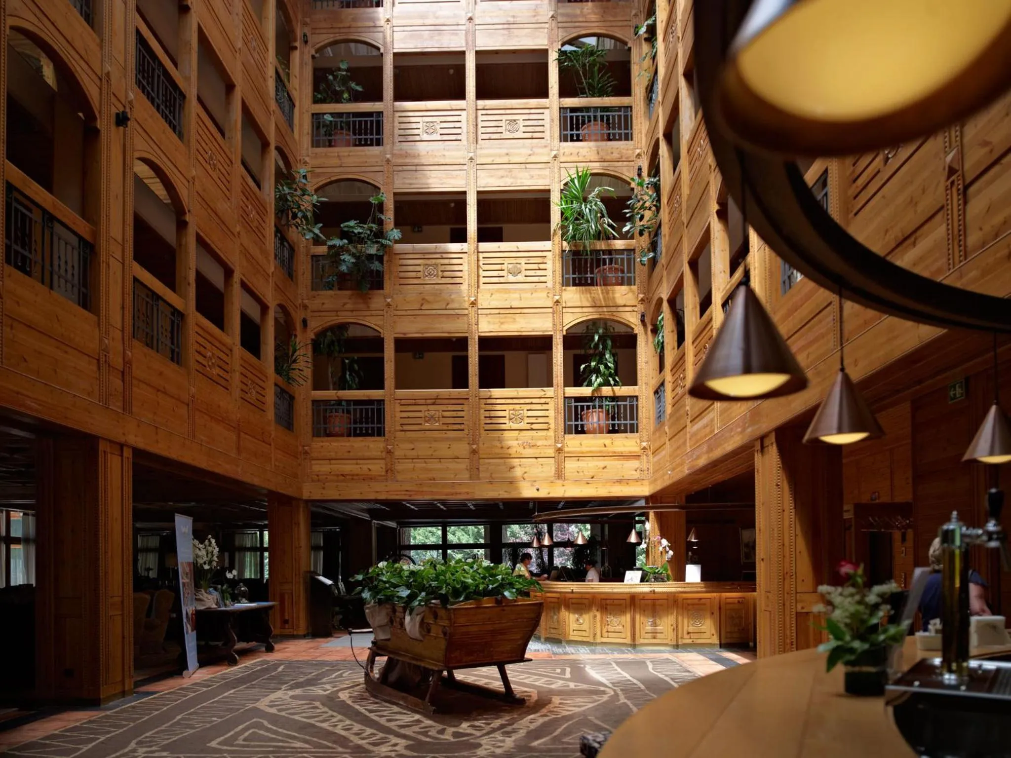 Lobby or reception in Sport Hotel Village