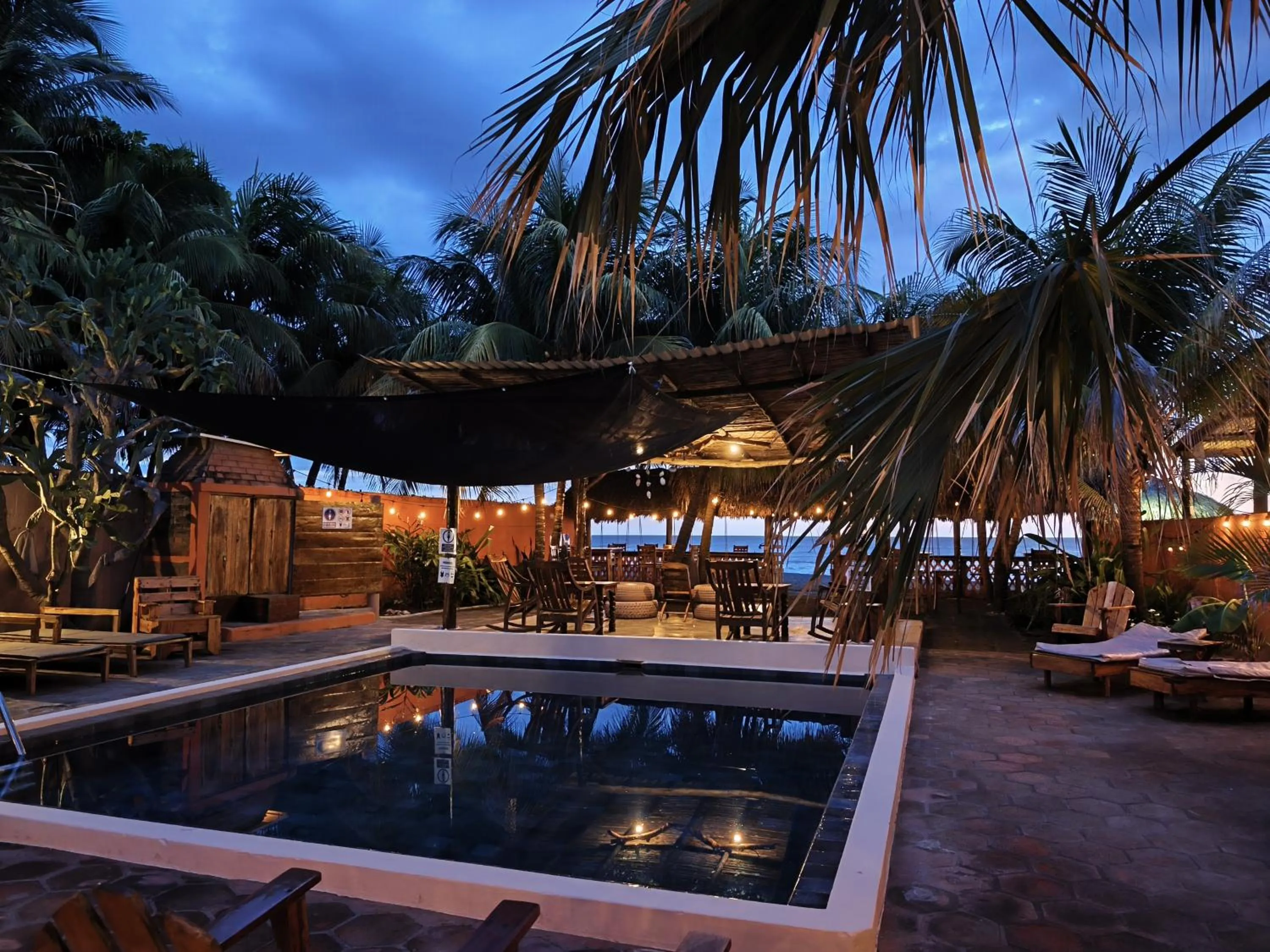 Patio in El Belga Loco