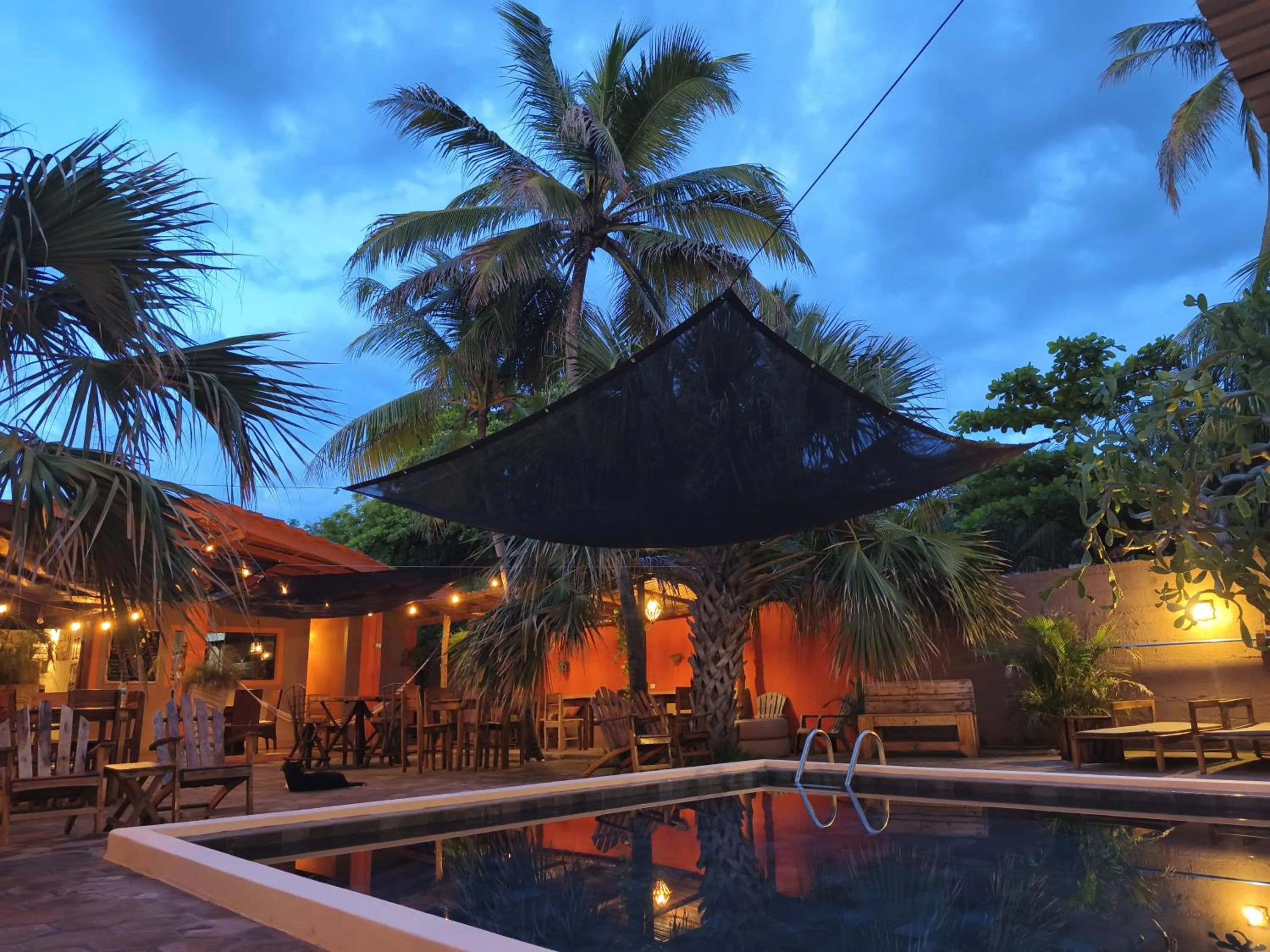 Patio in El Belga Loco