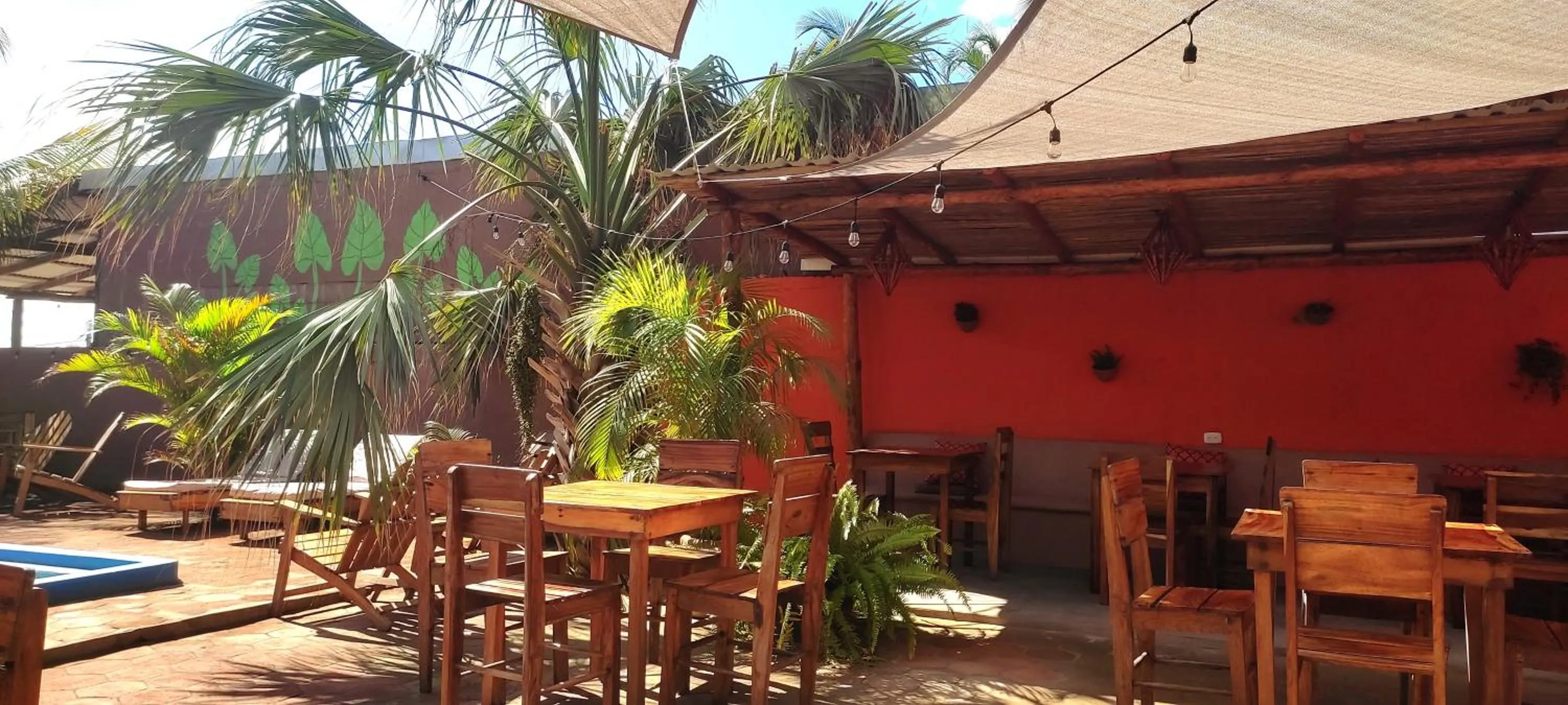 Patio in El Belga Loco