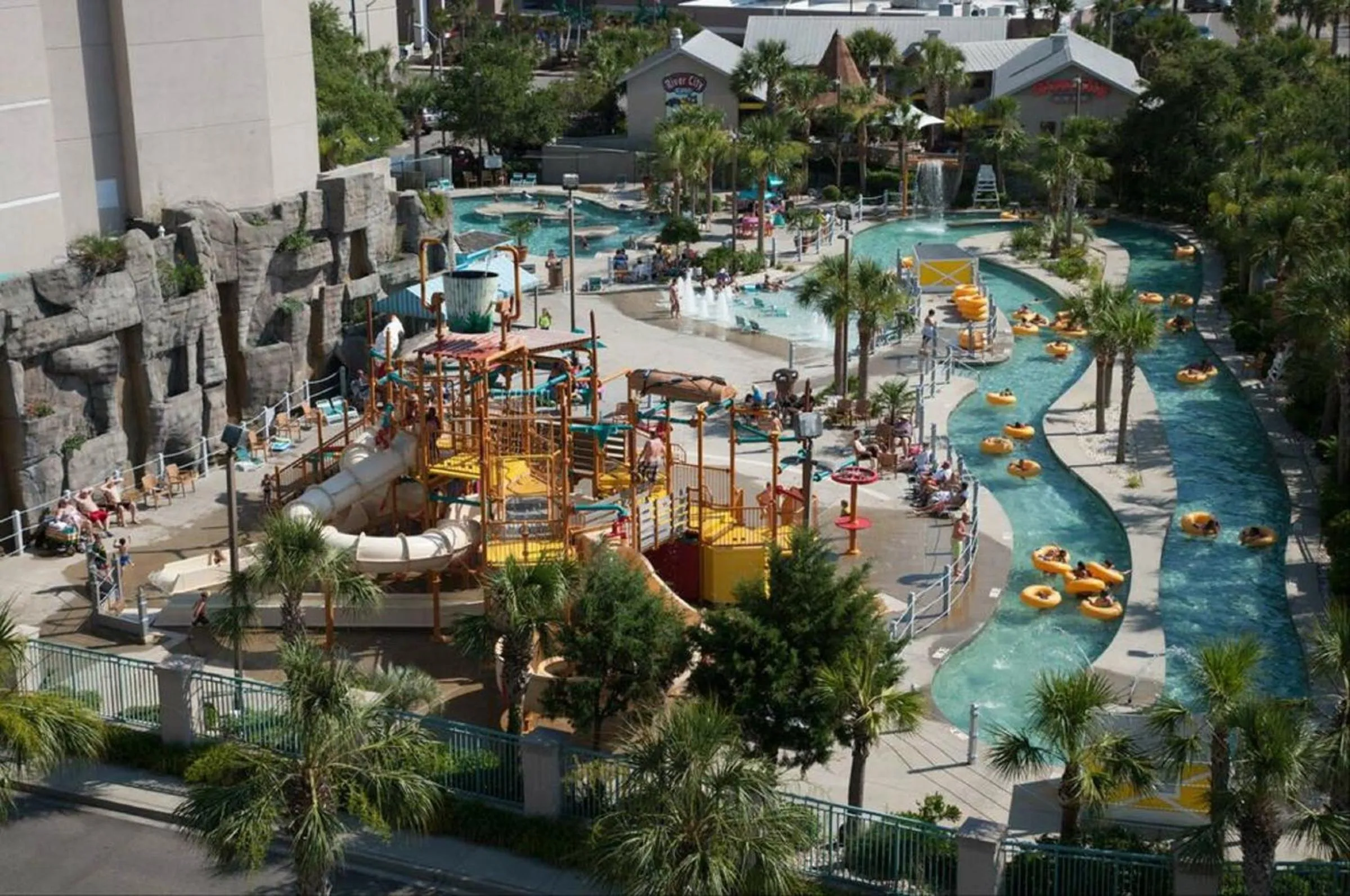 Aqua park in Sand Dunes Tower Suites and Villas