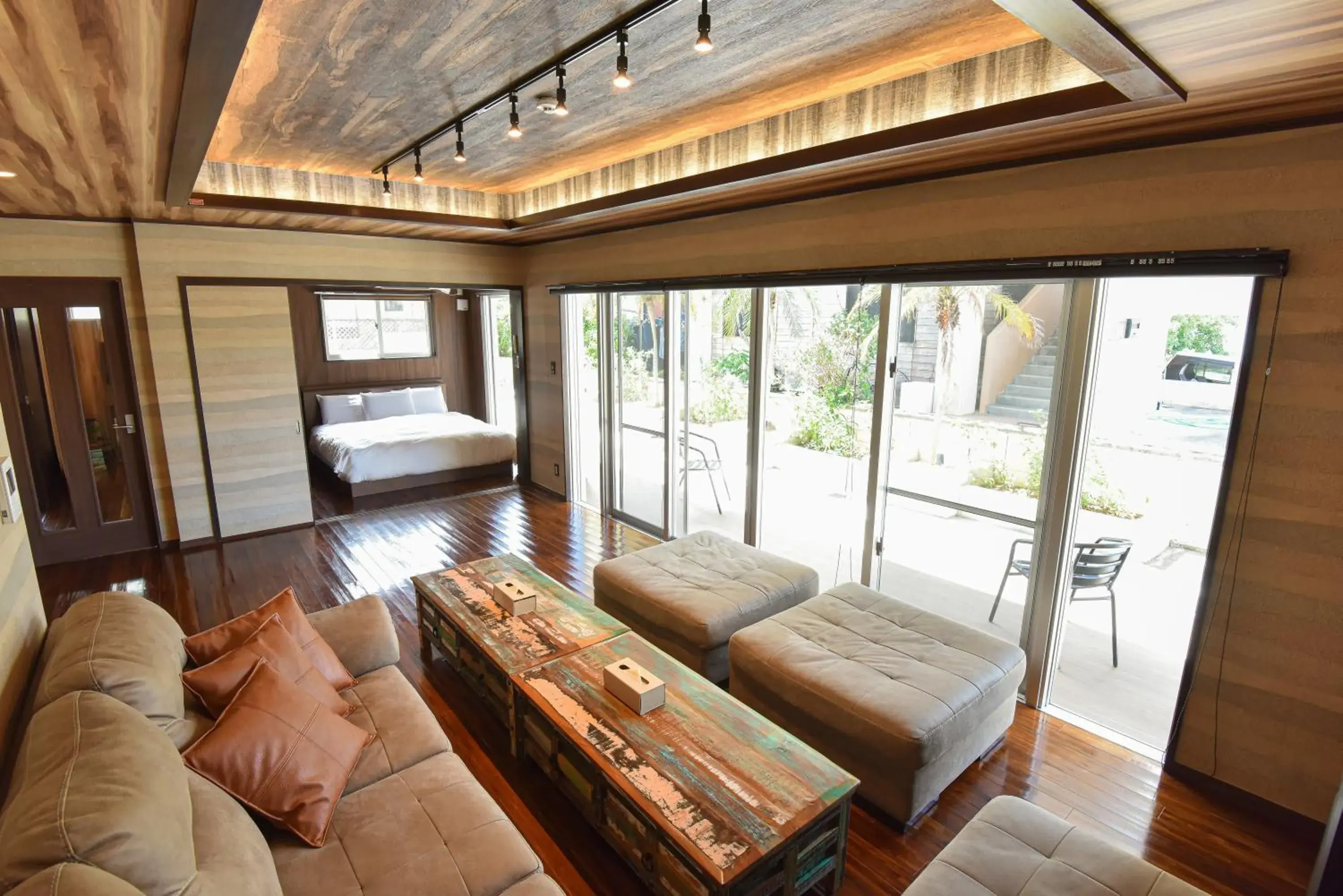 Living room, Bed in Seven Residence Music Living room, Bed in Seven Residence Music