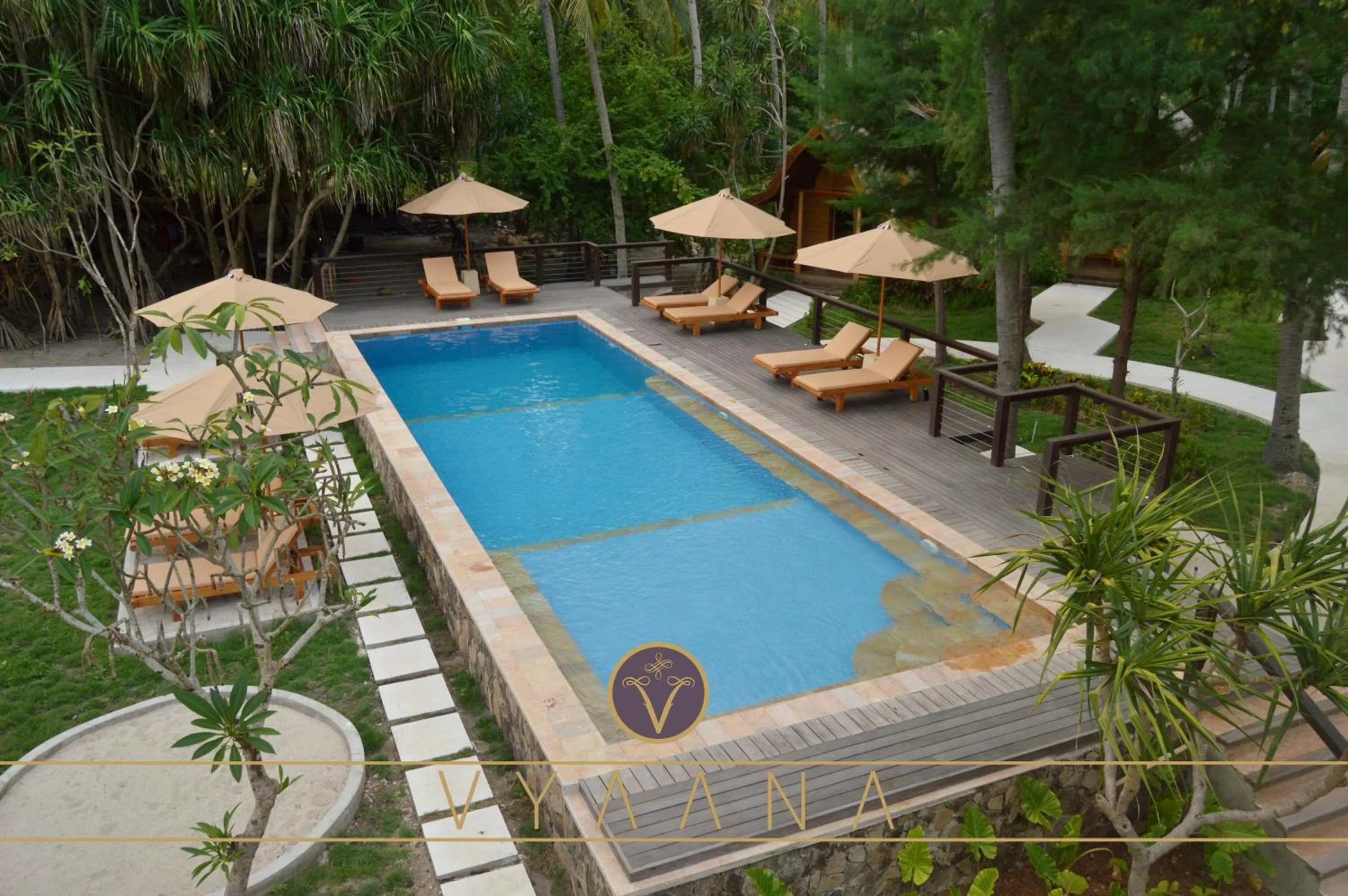 Swimming pool in Vyaana Resort Gili Air