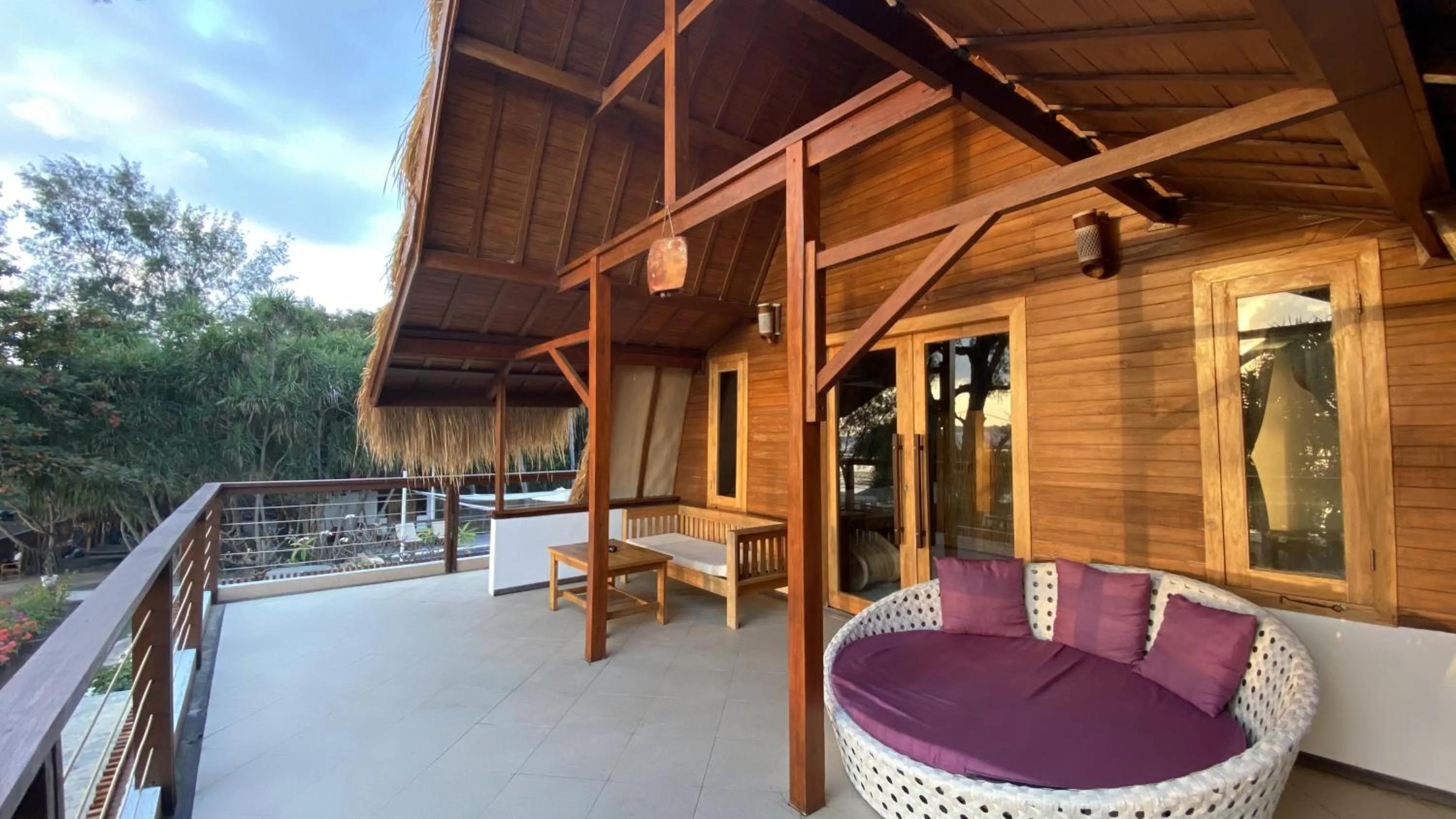 Balcony/Terrace in Vyaana Resort Gili Air