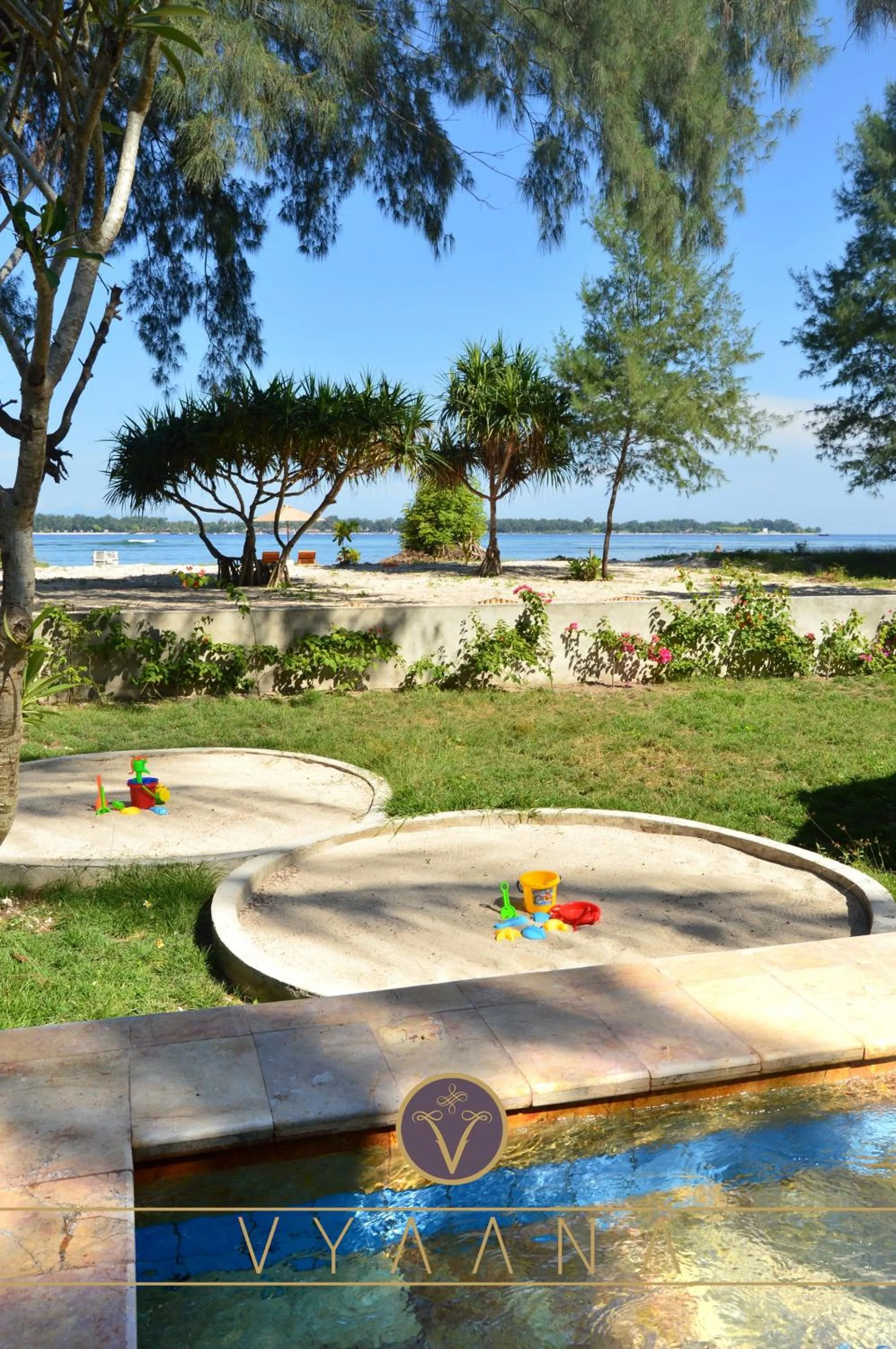 Children play ground in Vyaana Resort Gili Air
