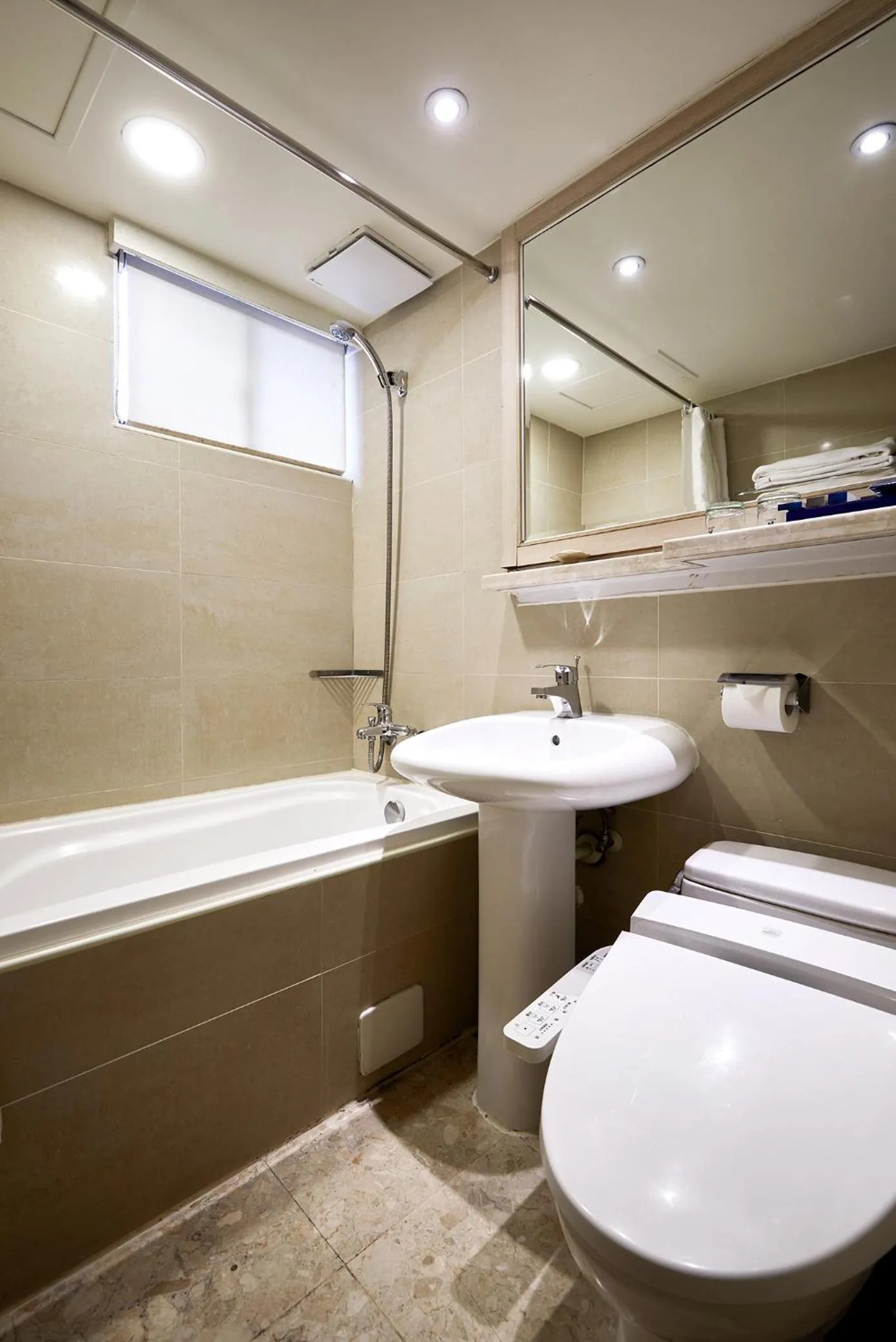 Bathroom in K Hotel Taipei