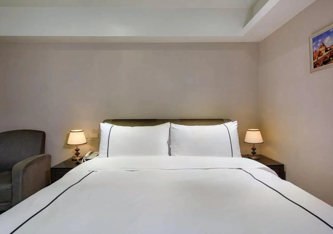 Photo of the whole room, Bed in K Hotel Taipei