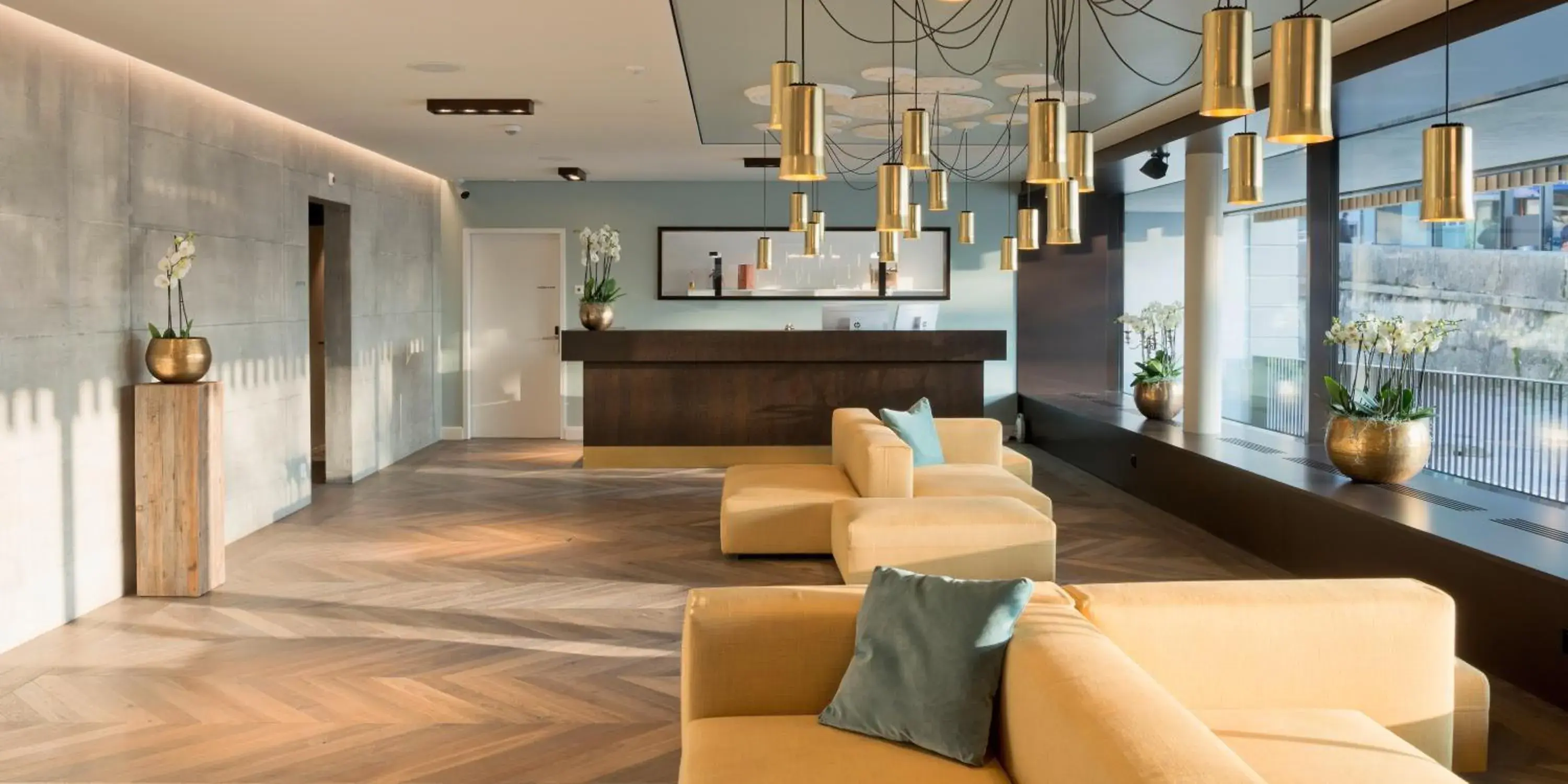 Lobby or reception in Hotel Kettenbrücke Lobby or reception in Hotel Kettenbrücke