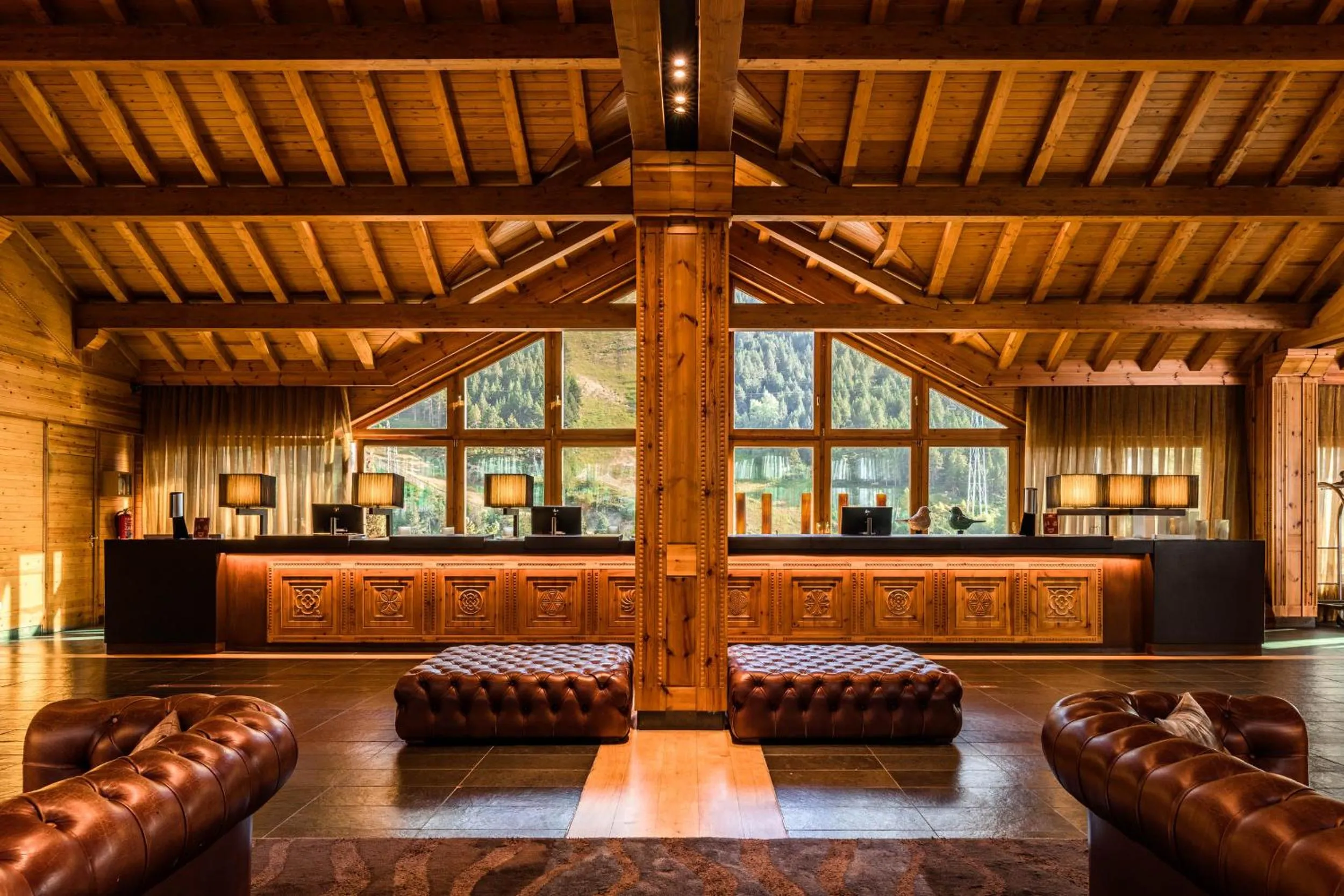 Lobby or reception in Sport Hotel Hermitage & Spa