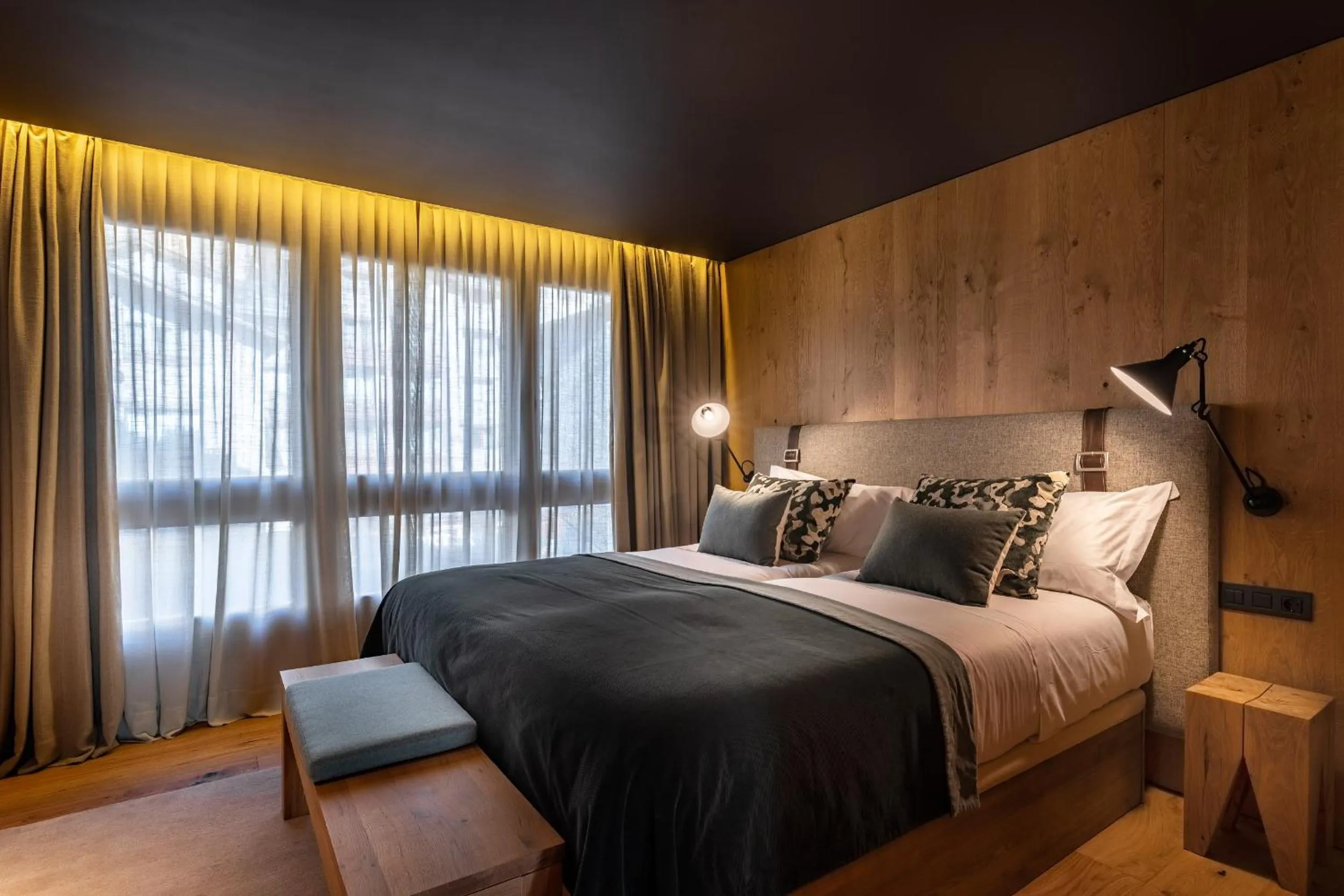 Bed in Sport Hotel Hermitage & Spa