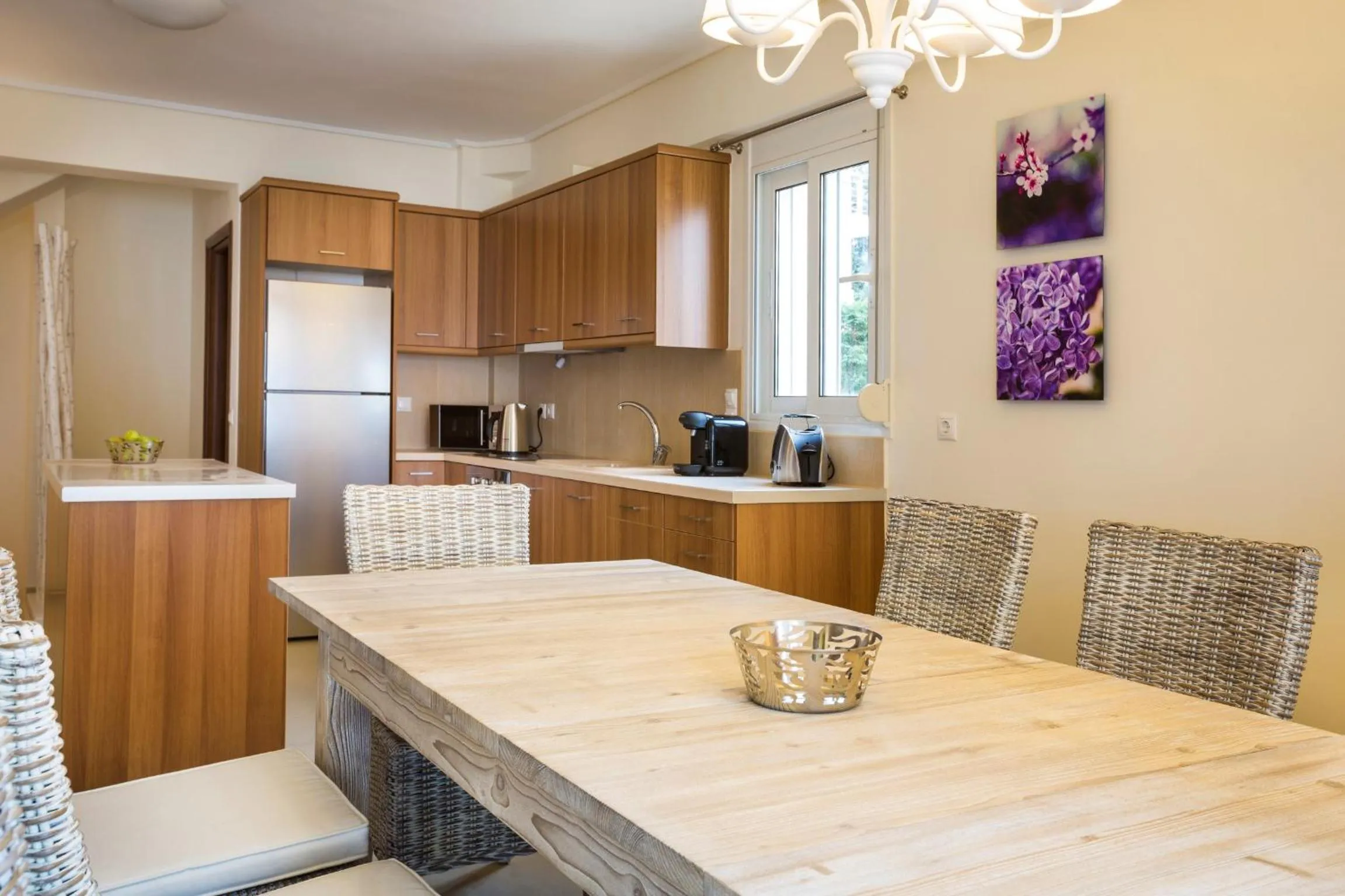 Living room in Meliti Waterfront Suites