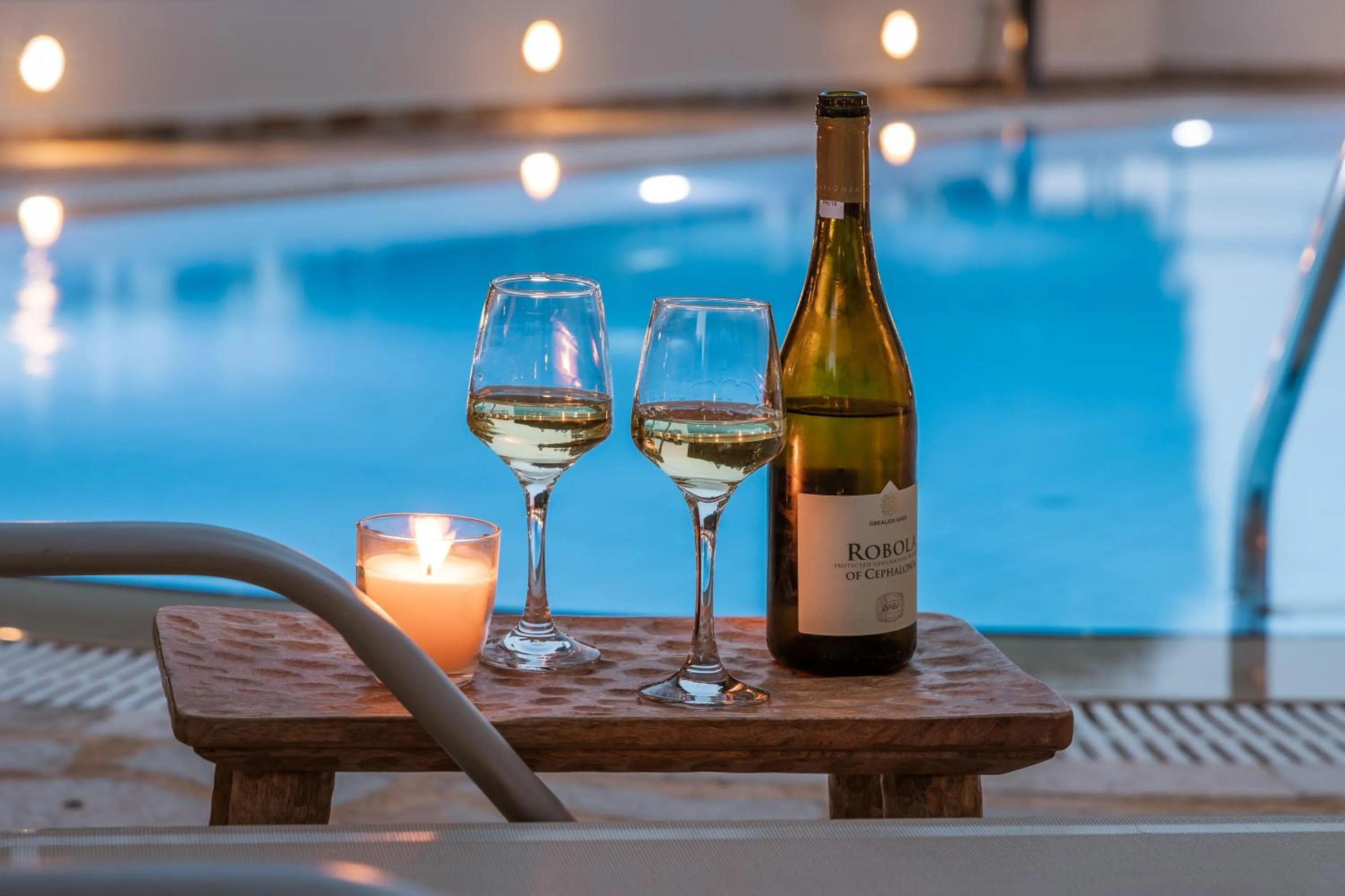 Swimming pool in Meliti Waterfront Suites