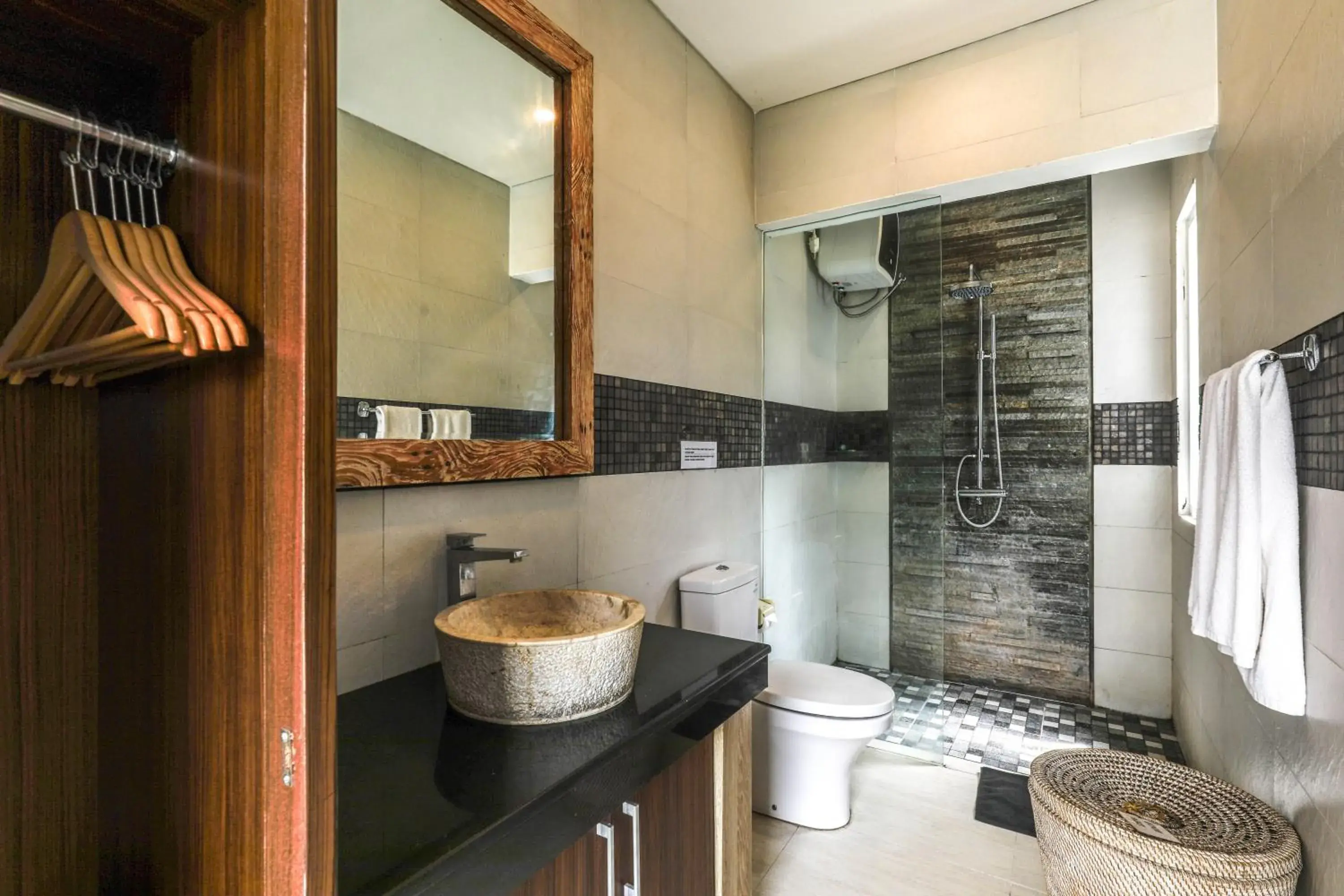 Shower in Puri Bagus Villa by Great Bali Villas Shower in Puri Bagus Villa by Great Bali Villas