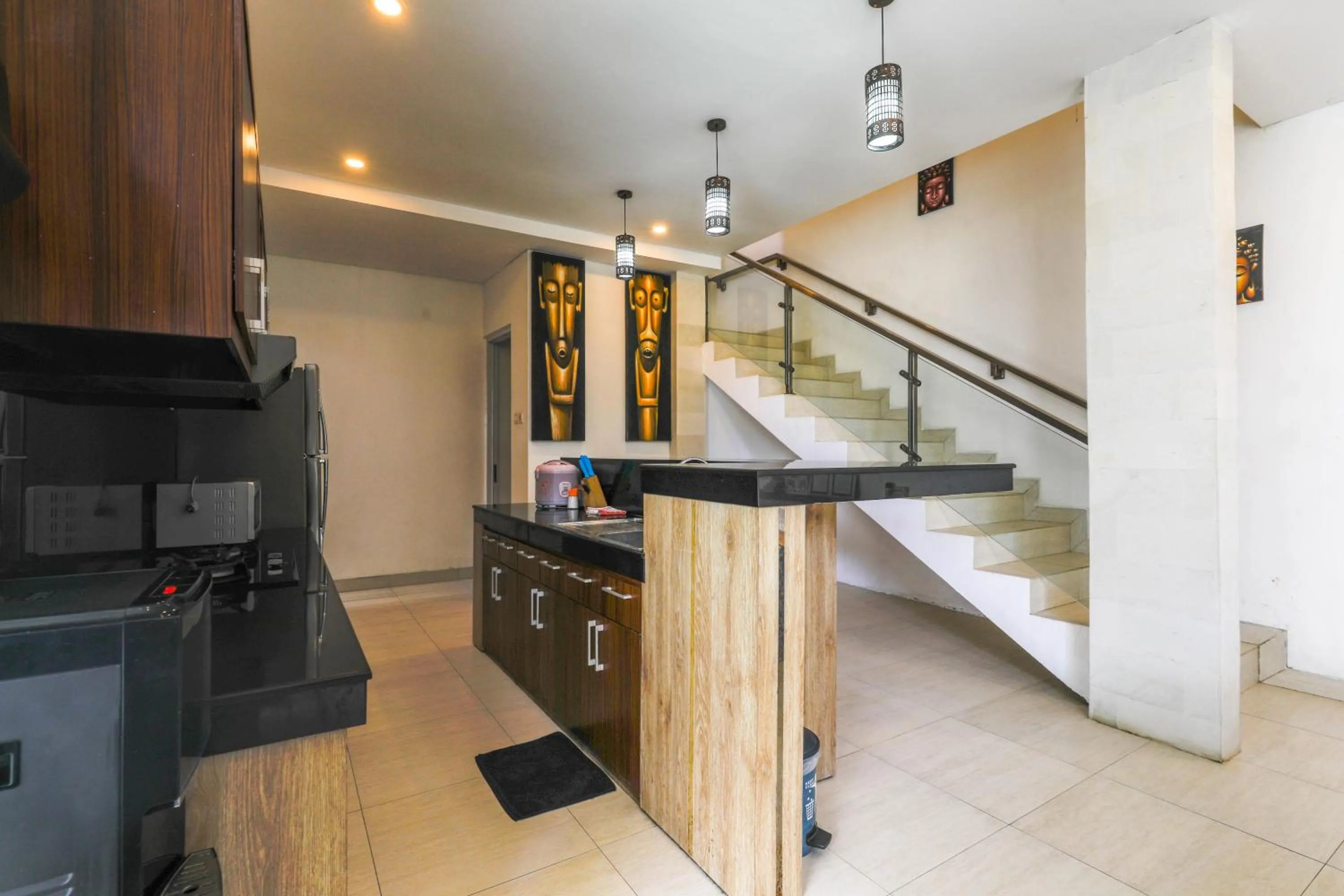 Kitchen or kitchenette in Puri Bagus Villa by Great Bali Villas