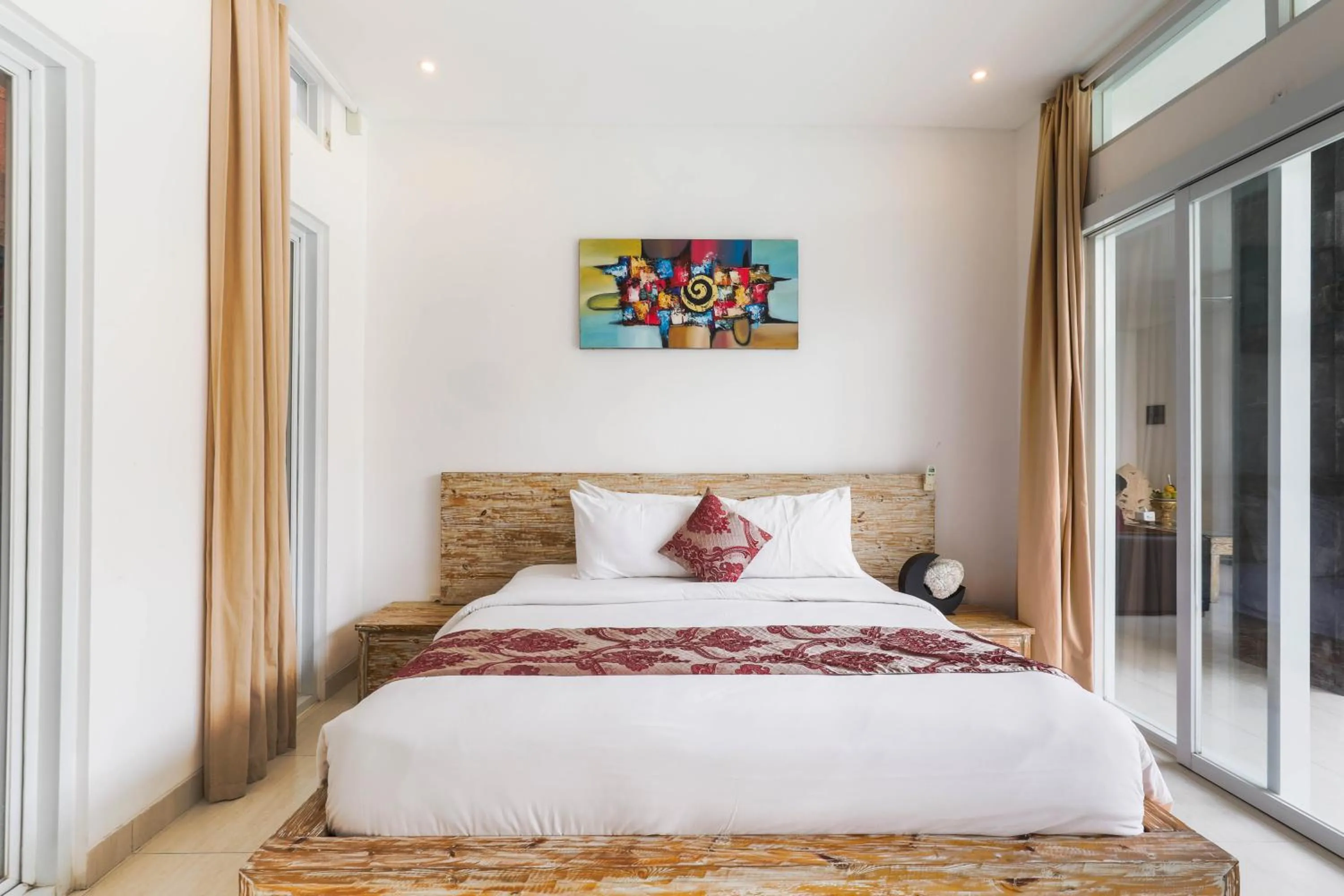 Bedroom, Bed in Puri Bagus Villa by Great Bali Villas