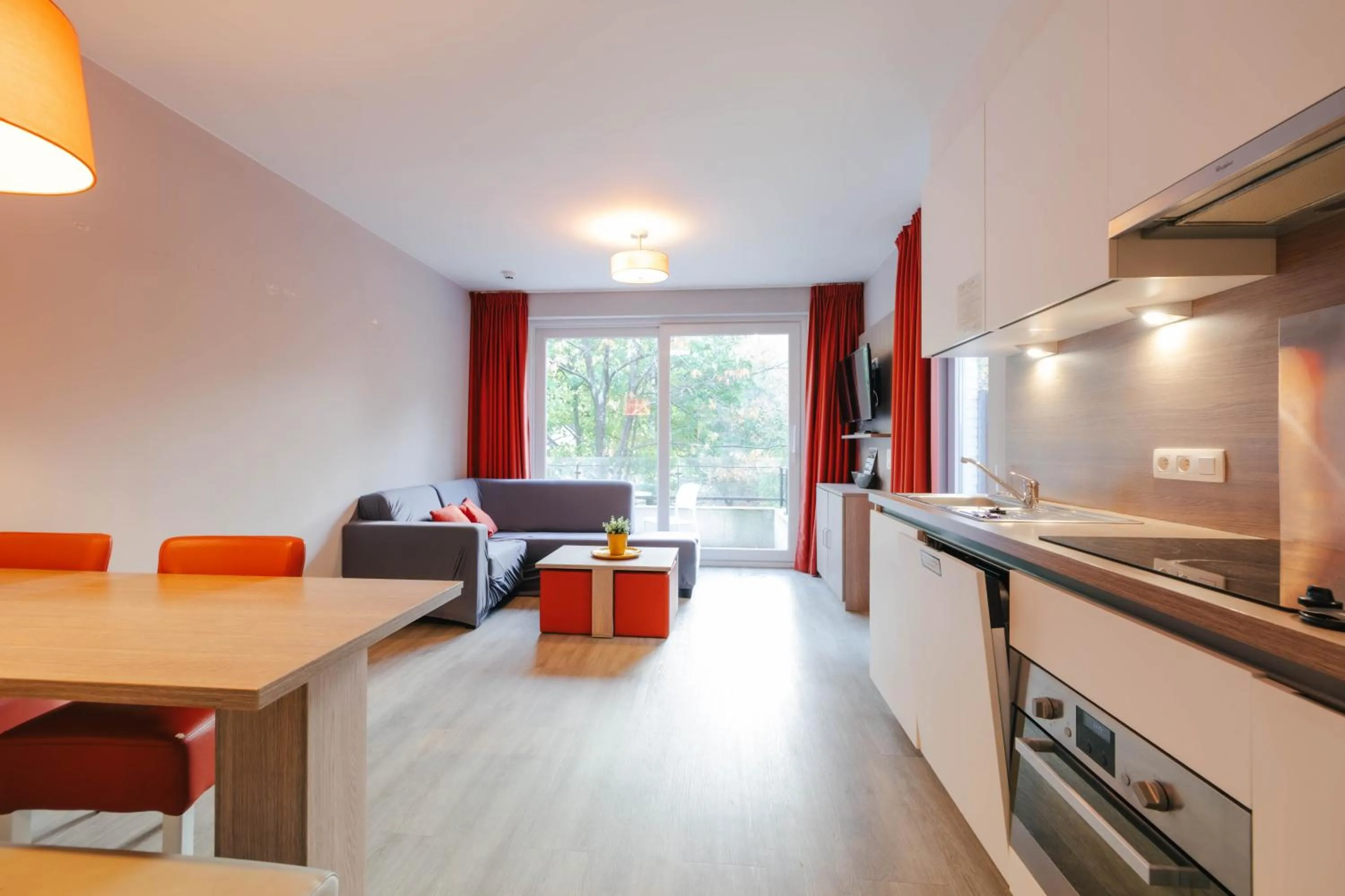 Living room in Green Resort Limburg