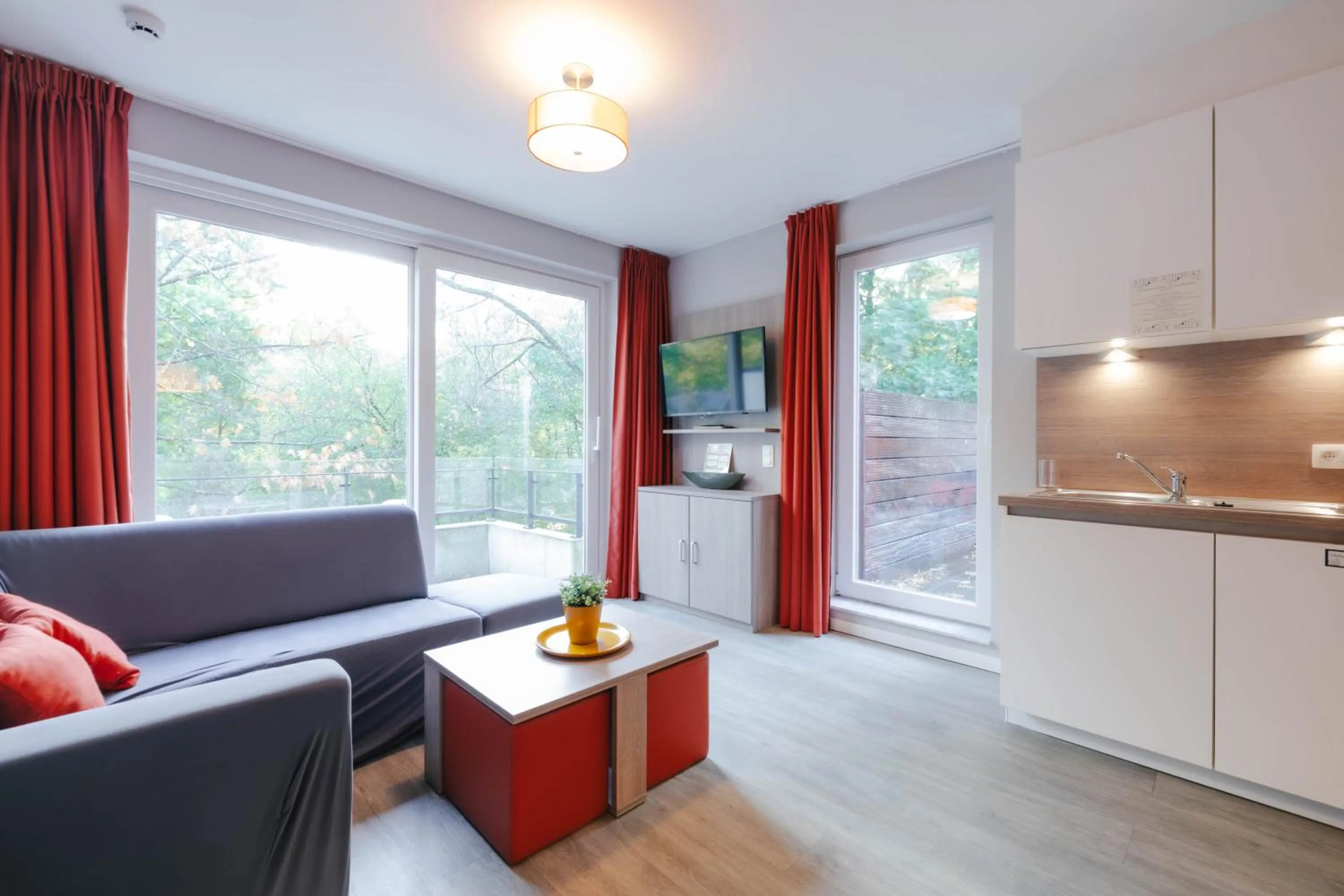 Living room in Green Resort Limburg