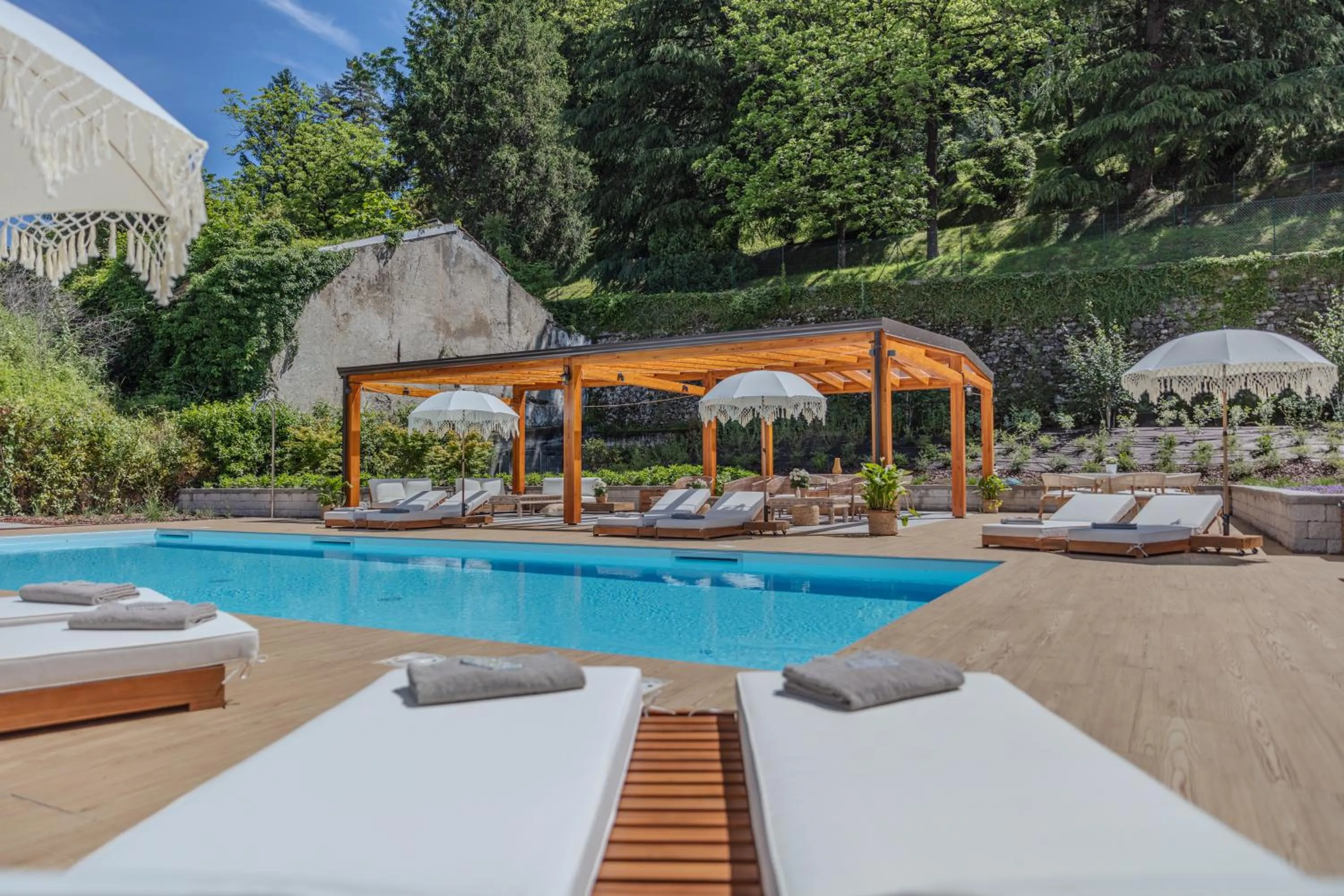 Swimming pool in Appartamento Il Centro