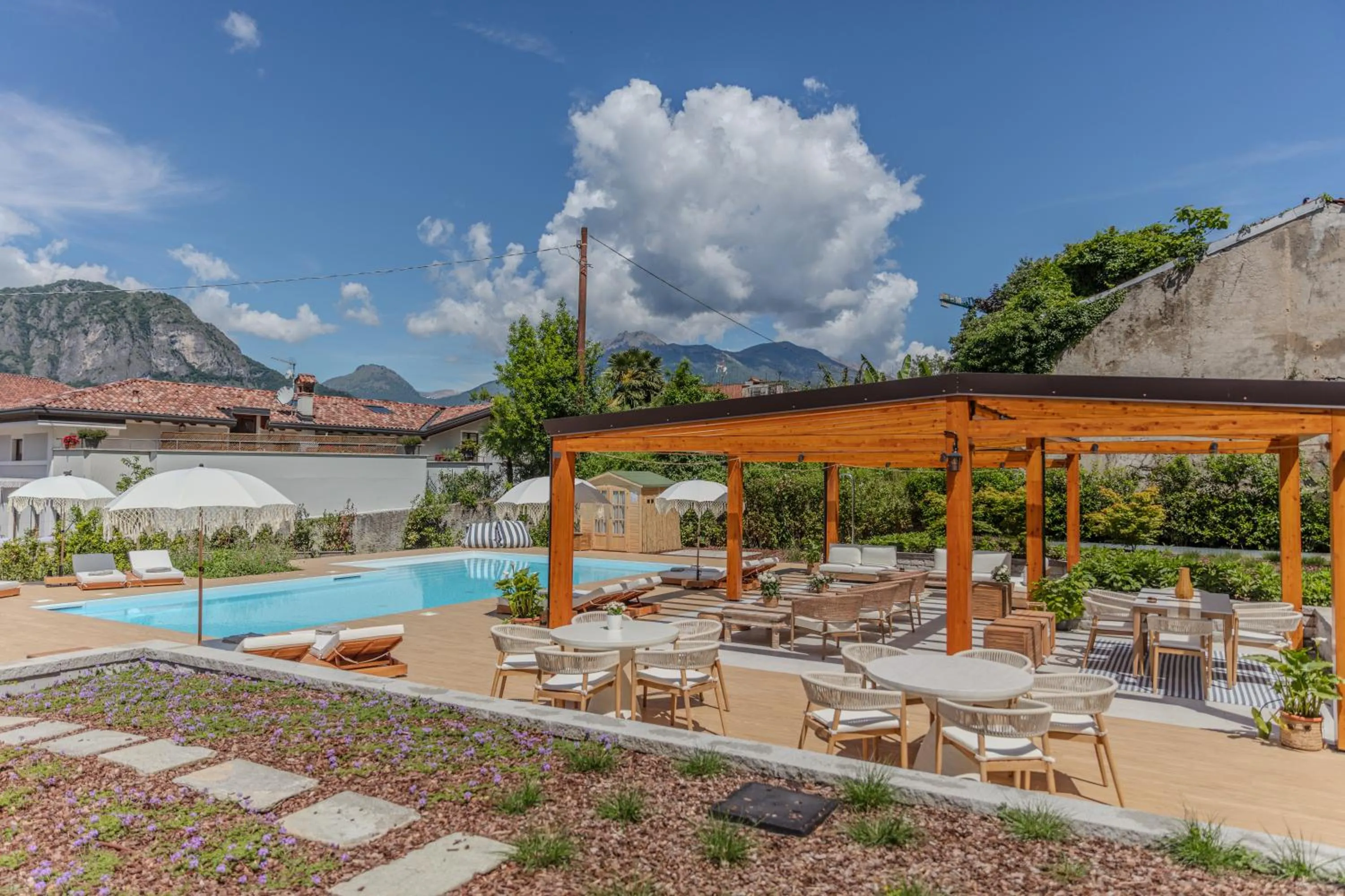 Swimming pool in Appartamento Il Centro