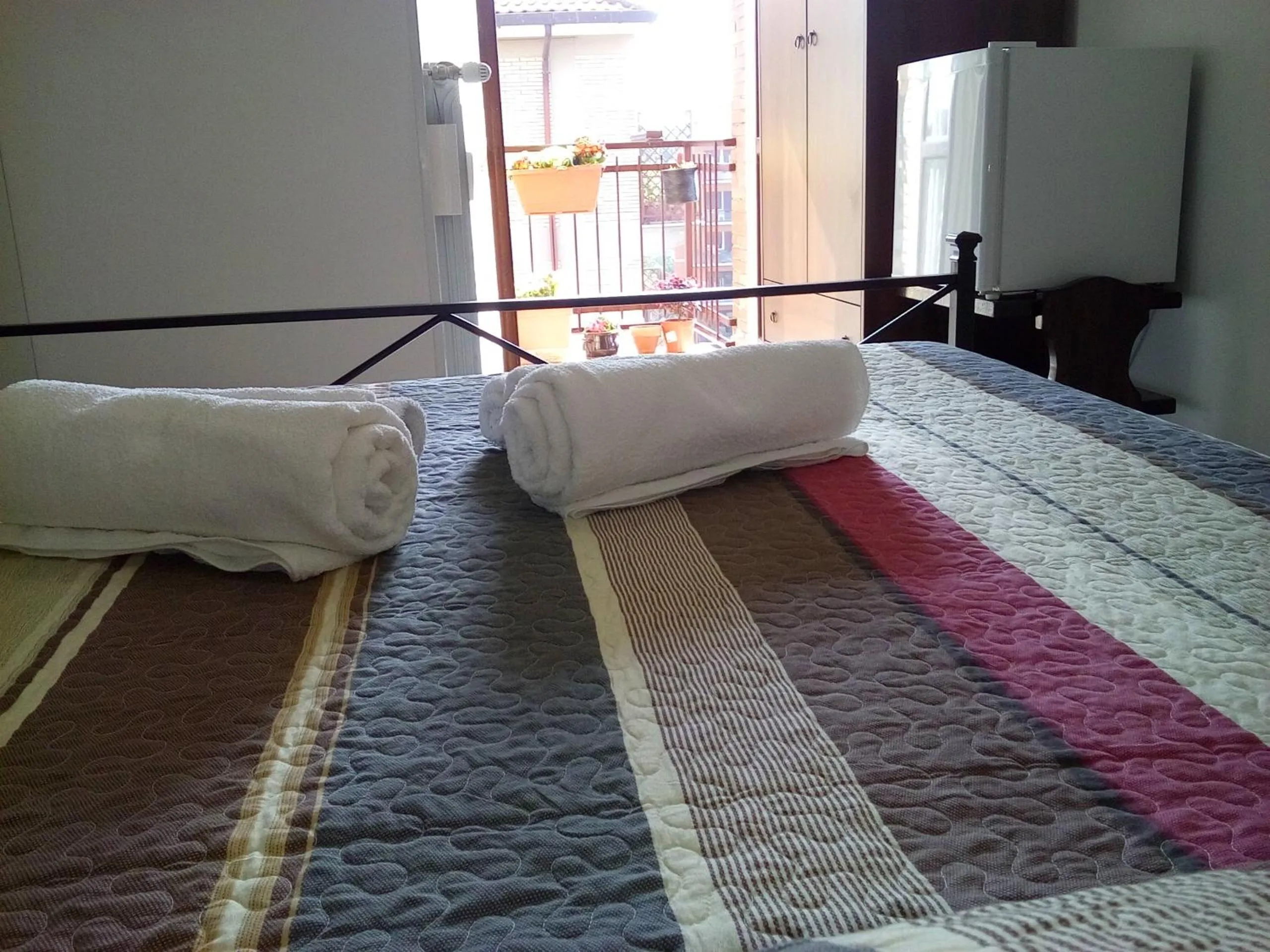 Decorative detail, Bed in B&B La Cubanina