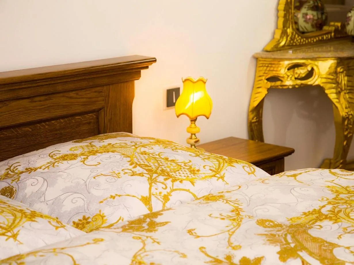 Decorative detail, Bed in Boutique Hotel Frieden