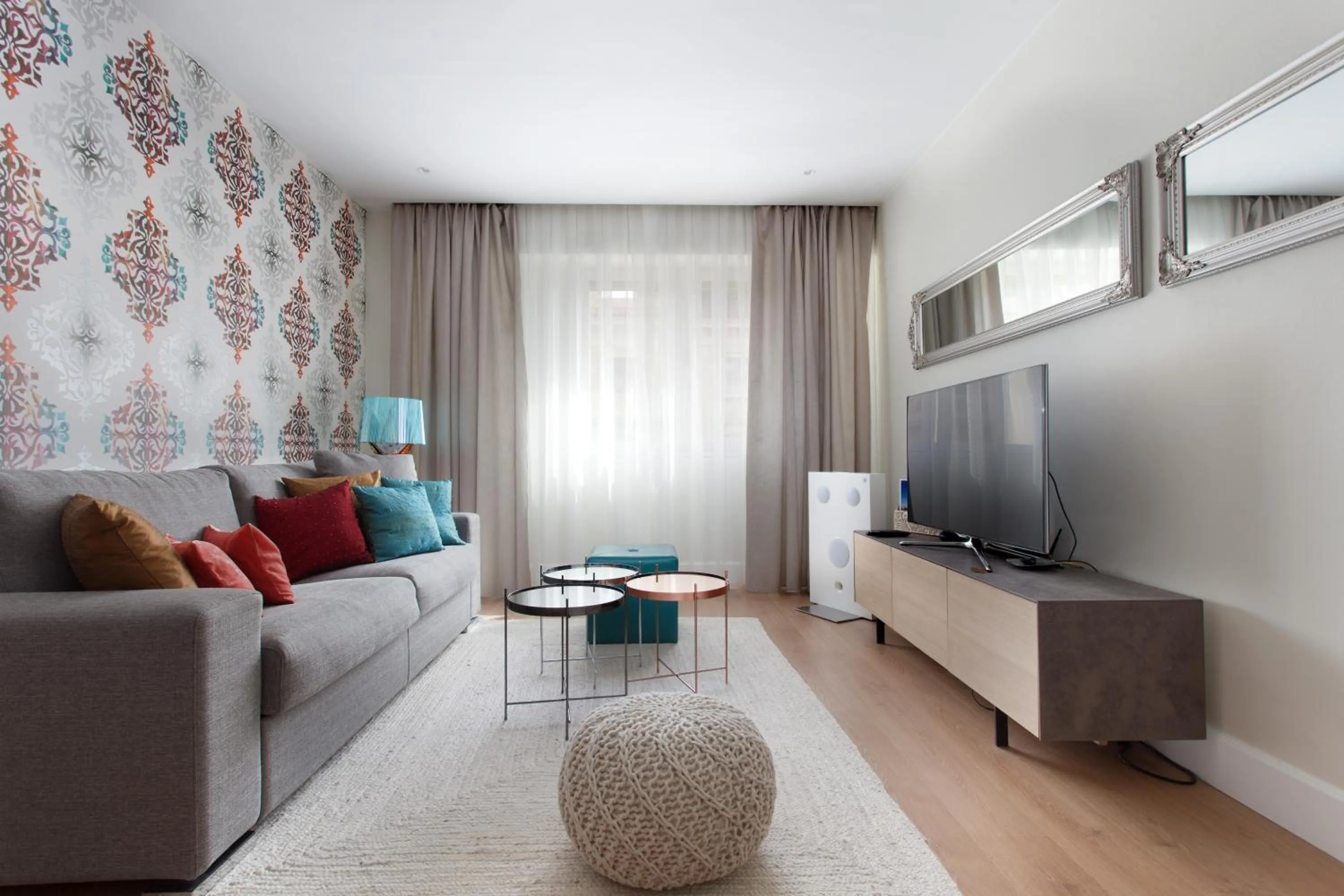 Living room in Passeig de Gracia Apartment