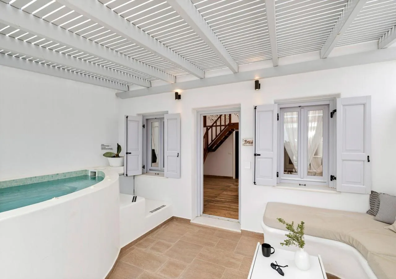 Balcony/Terrace in Orabel Suites Santorini (Adults Only)