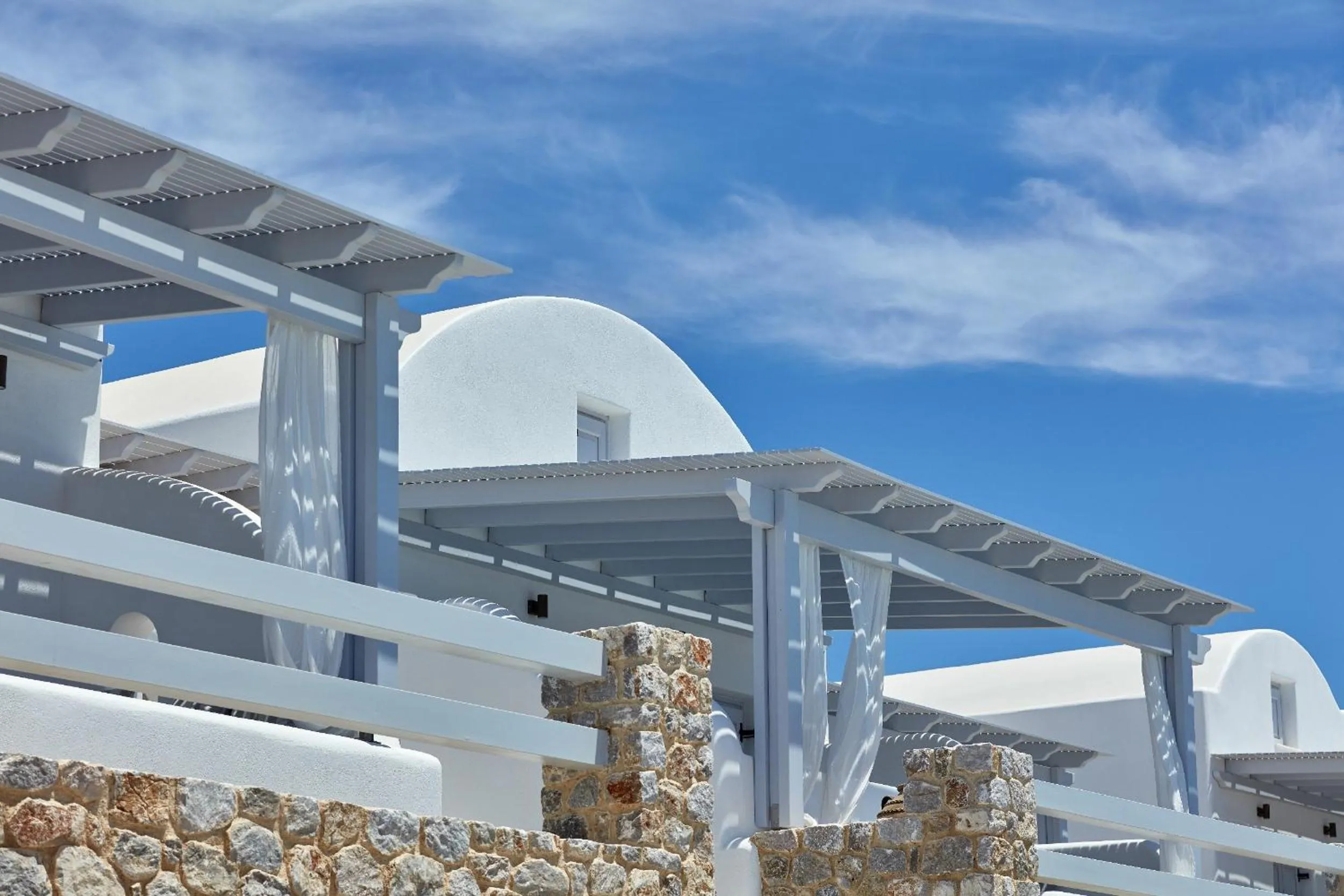 Balcony/Terrace in Orabel Suites Santorini (Adults Only)