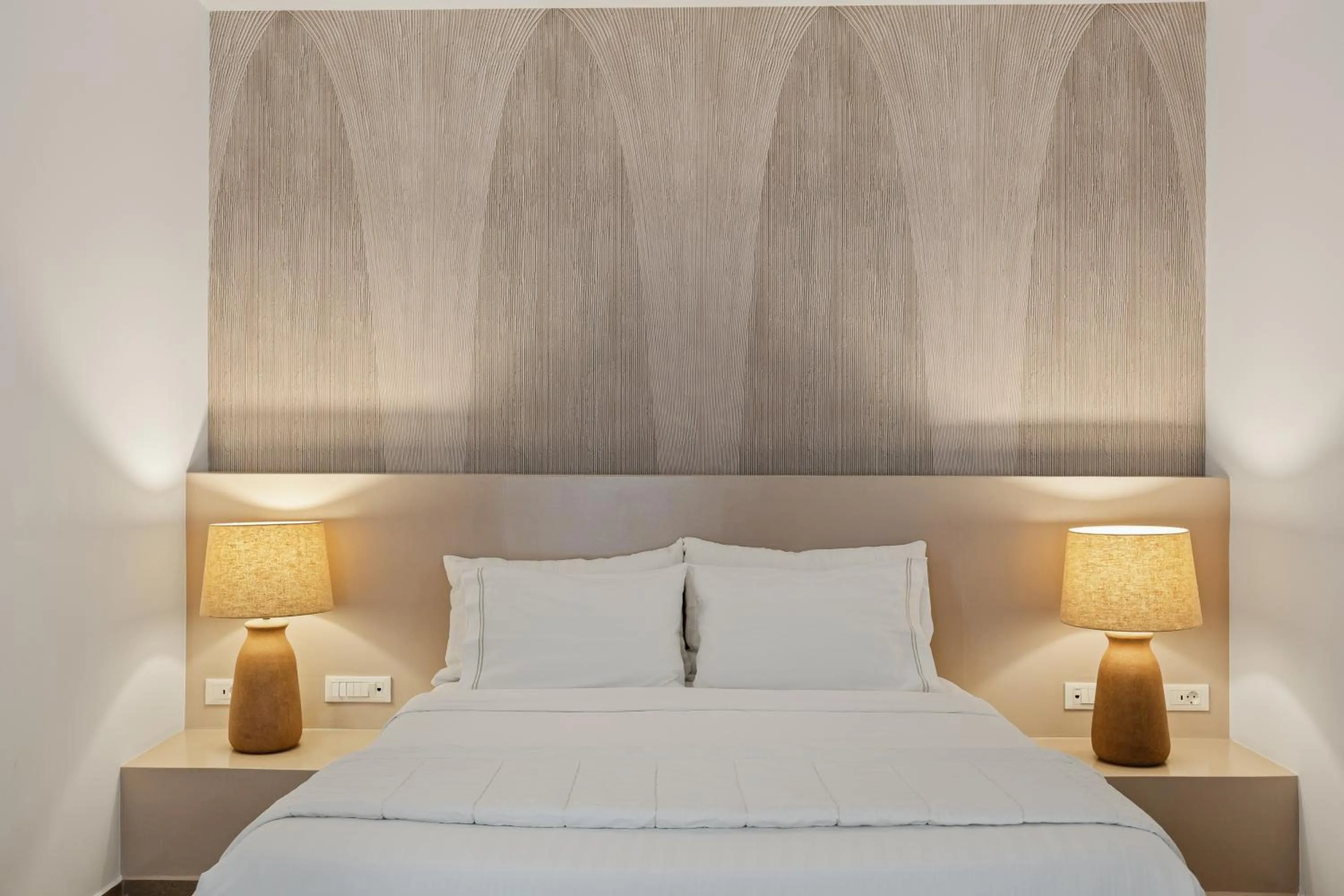 Bed in Orabel Suites Santorini (Adults Only)