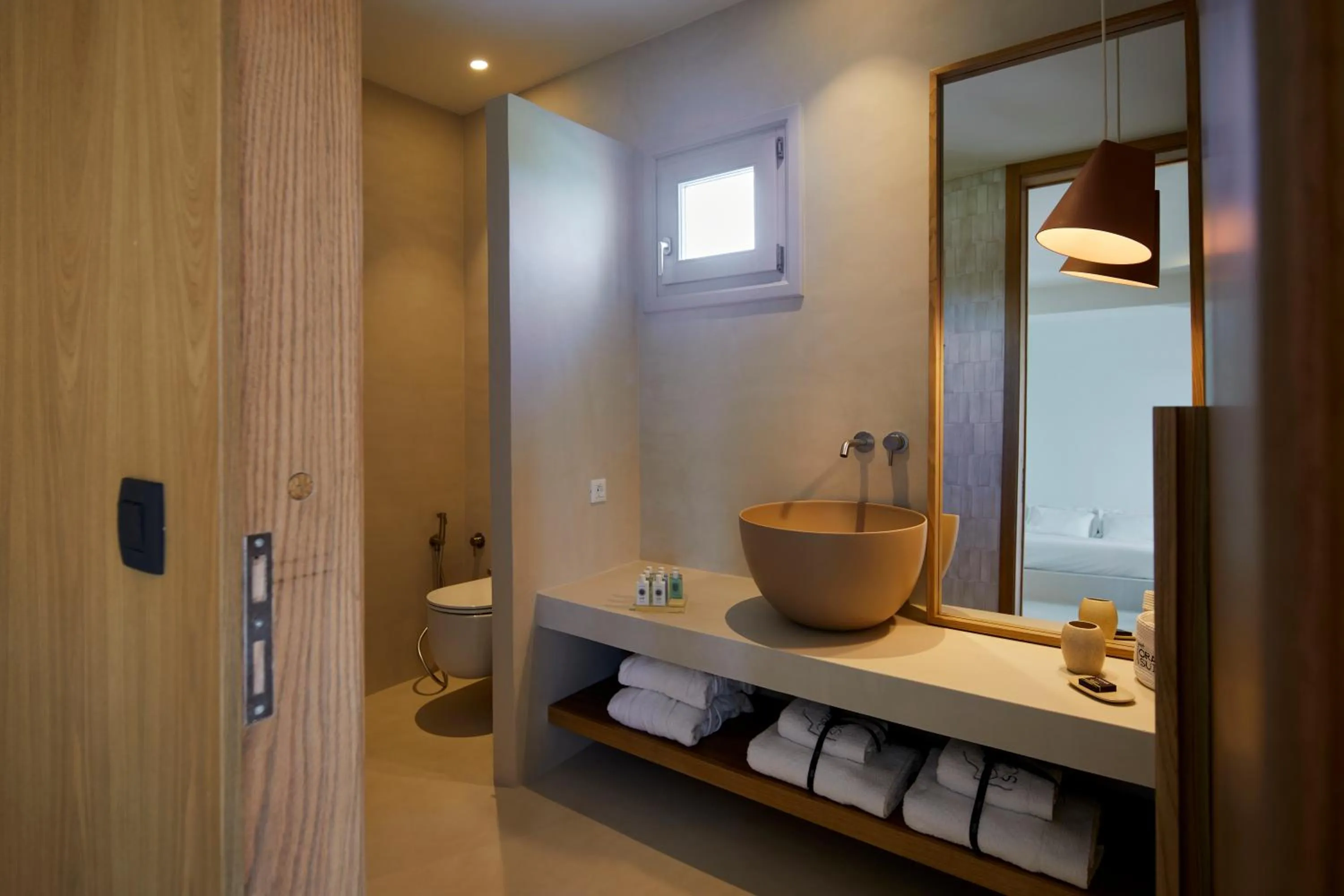 Toilet in Orabel Suites Santorini (Adults Only)