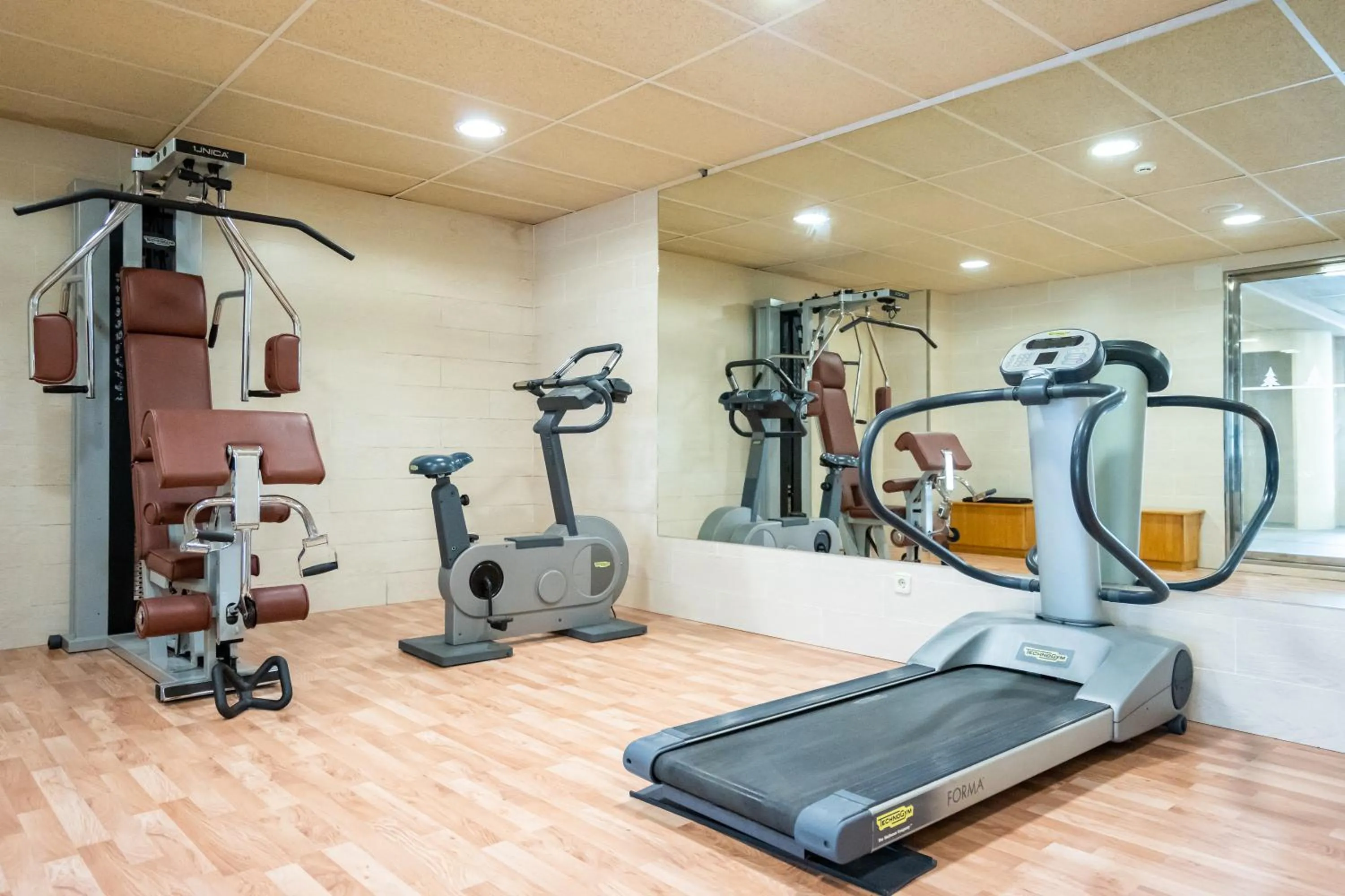 Fitness centre/facilities in Abba Ordino Babot Hotel