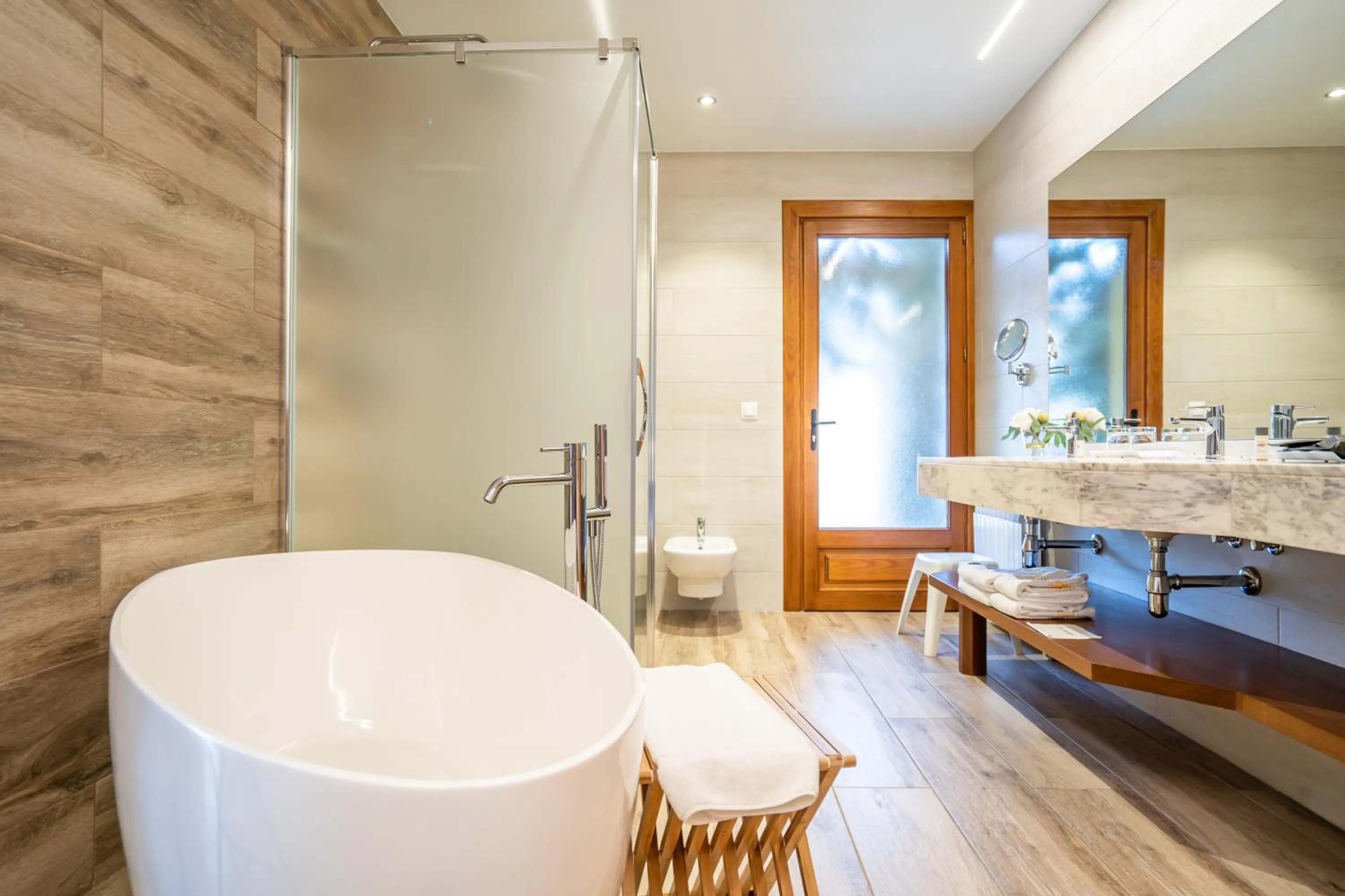 Shower in Abba Ordino Babot Hotel