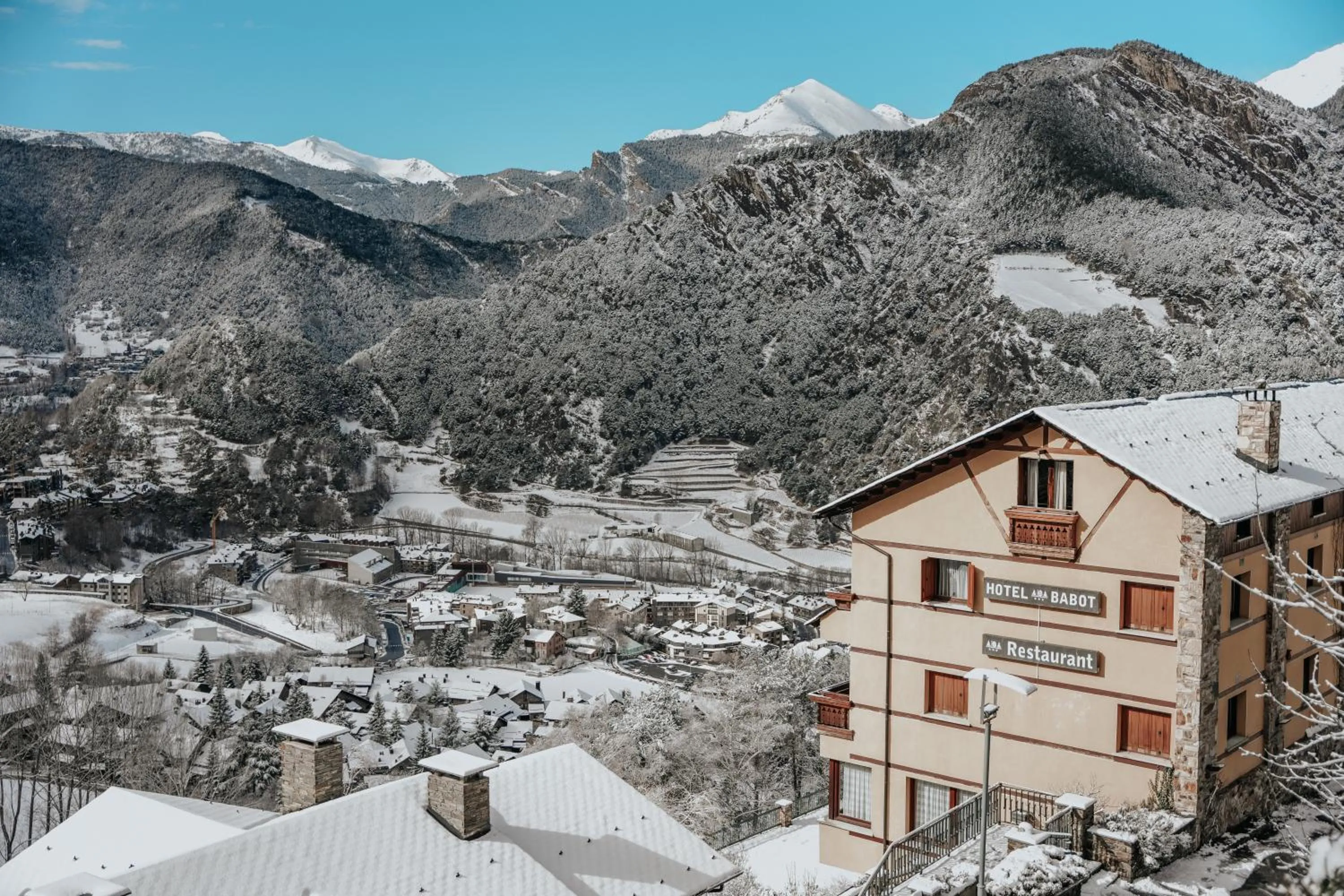 Property building in Abba Ordino Babot Hotel