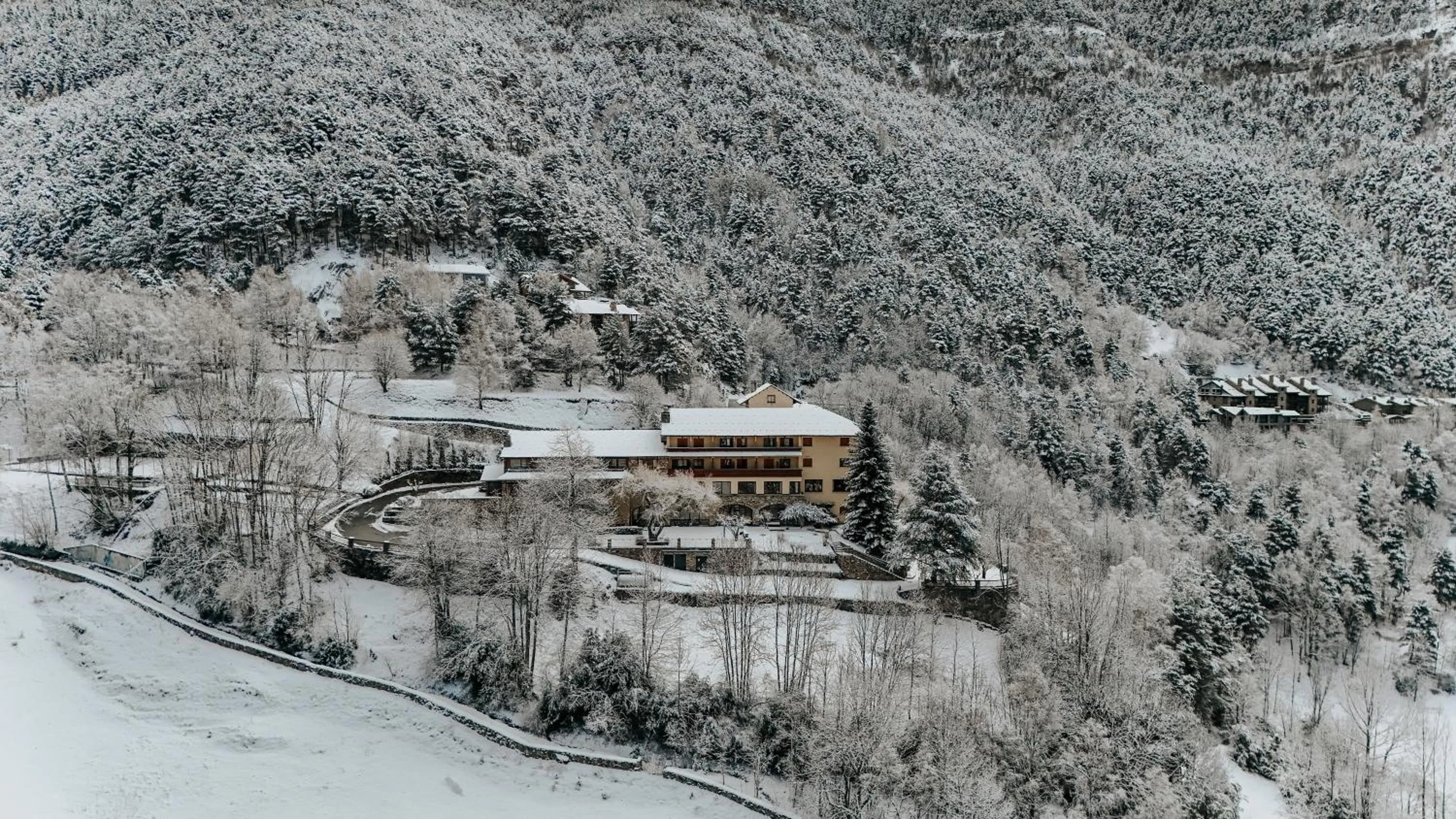 Property building in Abba Ordino Babot Hotel