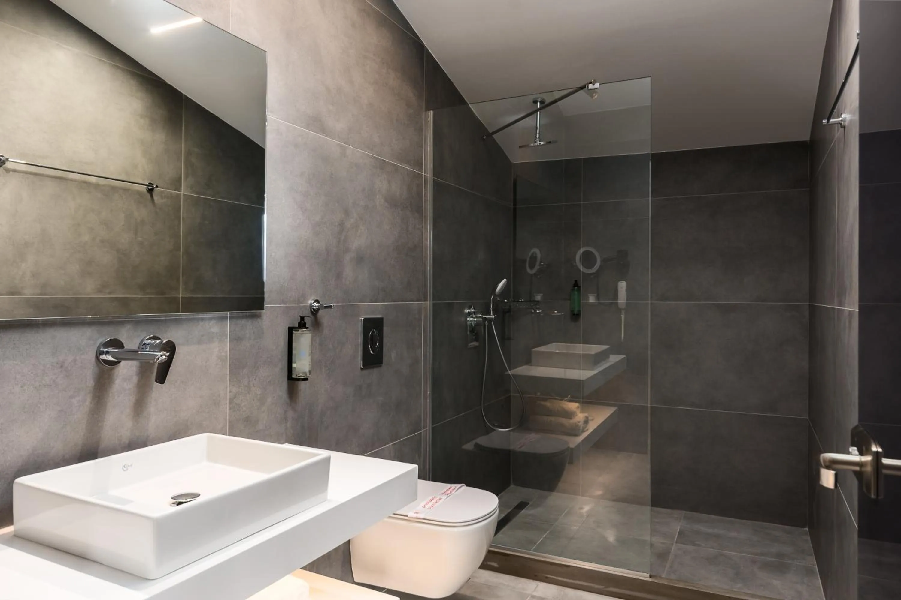 Bathroom in Acharavi Beach Hotel