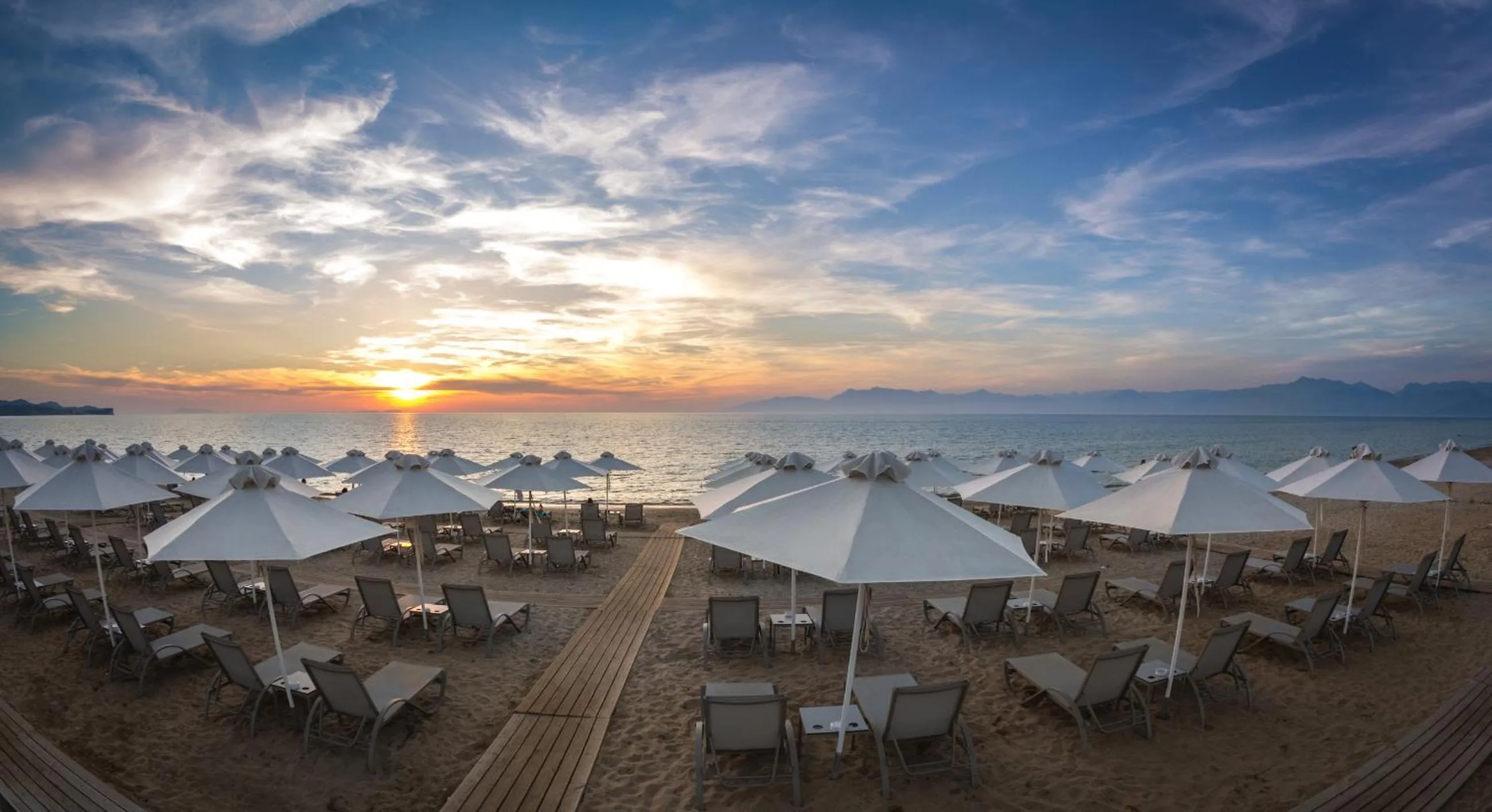Beach in Acharavi Beach Hotel