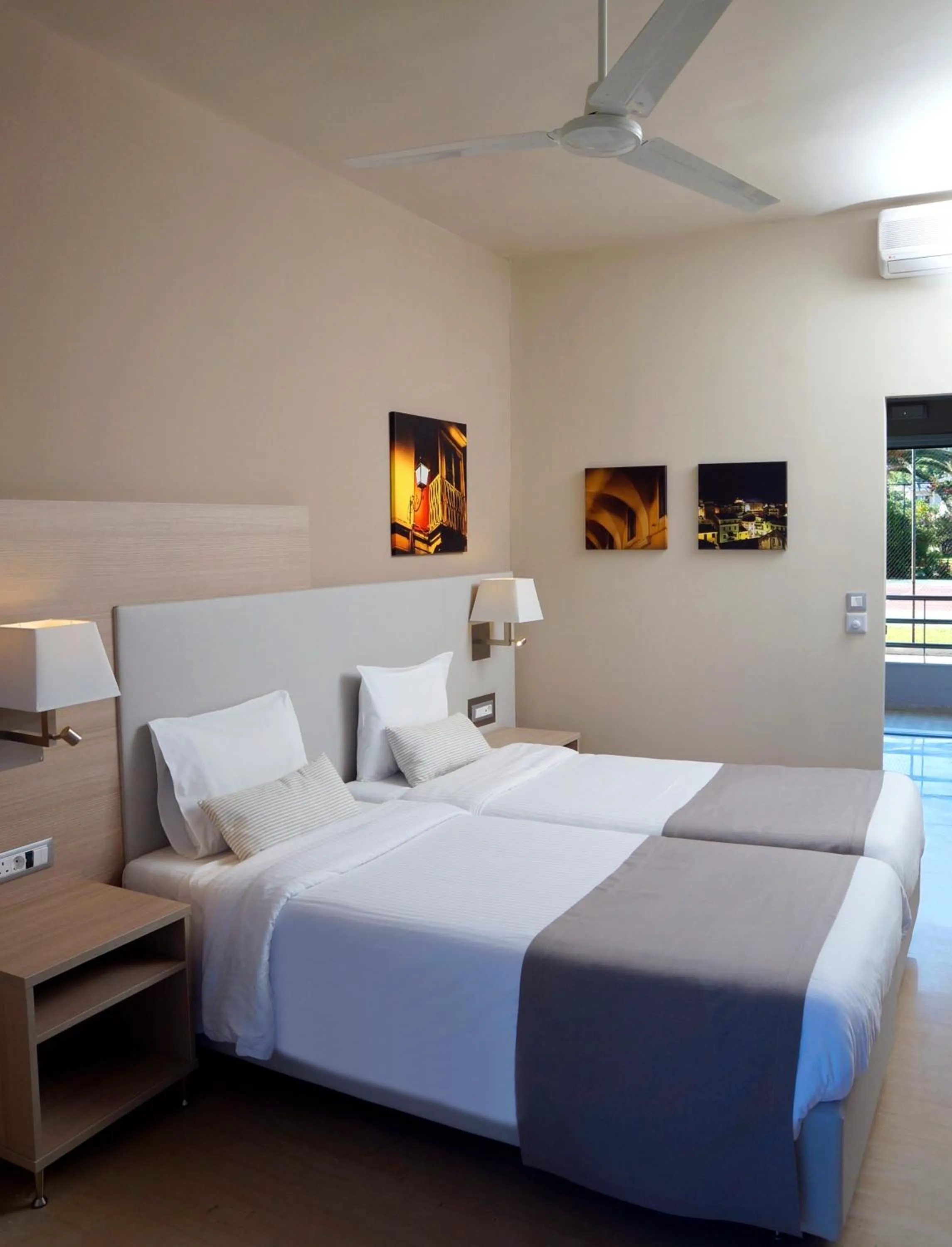 Photo of the whole room, Bed in Acharavi Beach Hotel