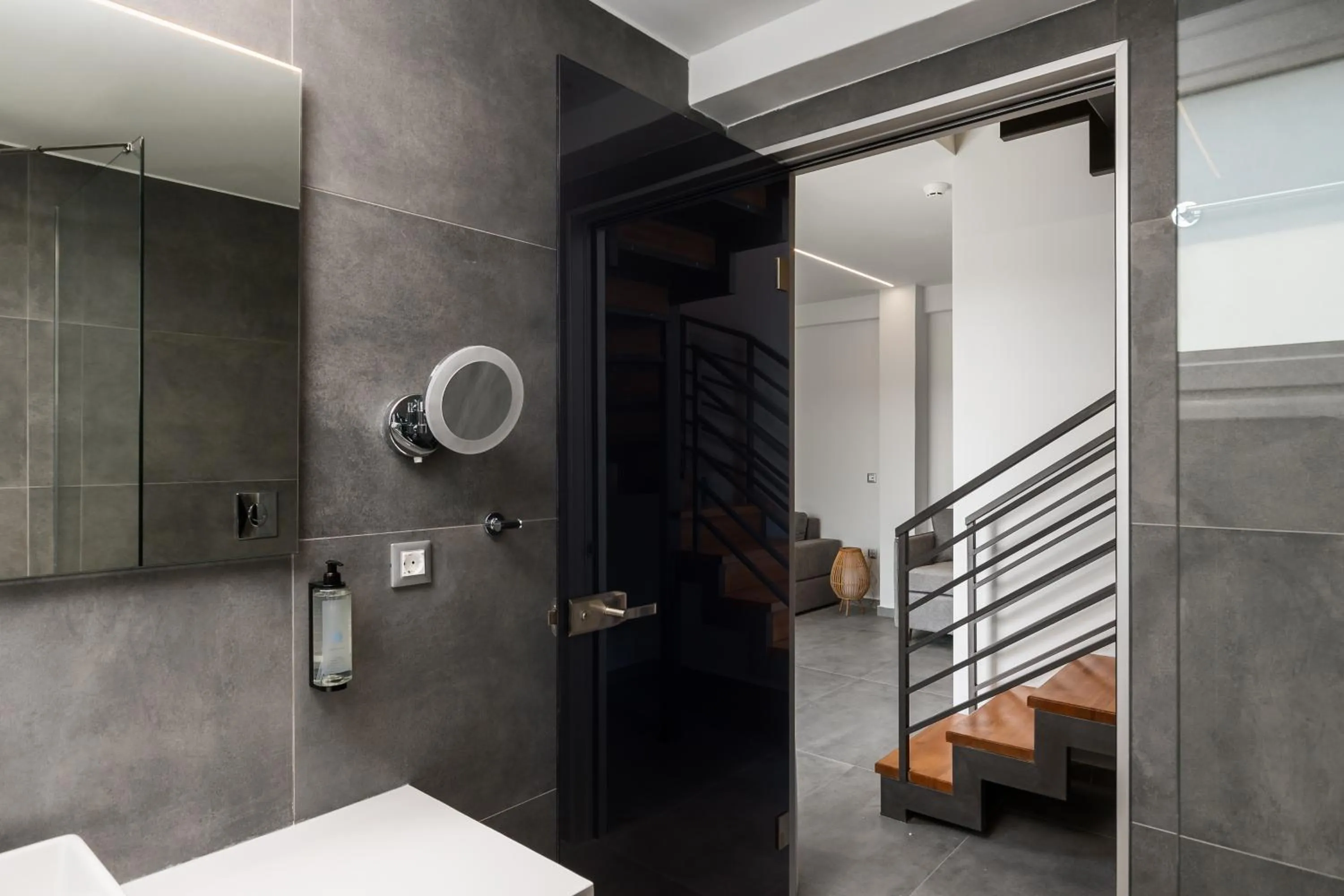 Bathroom in Acharavi Beach Hotel